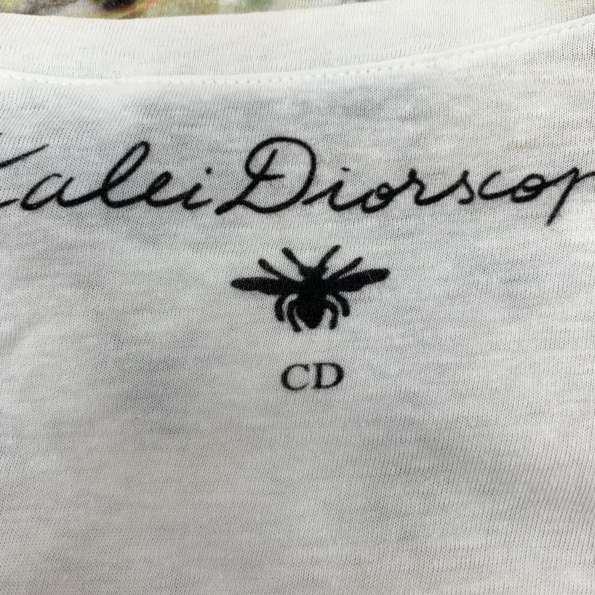 Dior Dior White Kaleidoscope Printed Short Sleeve T-shirt K26WX Size M / US 6-8 / IT 42-44 - 5 Thumbnail