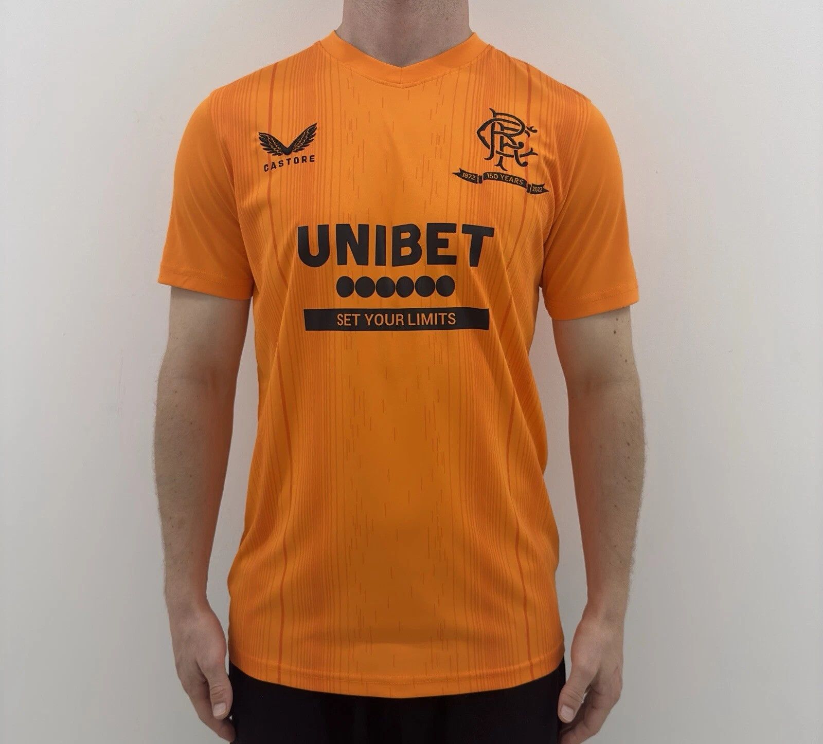 Castore Rangers 2021 2022 Training Jersey Shirt Soccer Anniversary Size US S / EU 44-46 / 1 - 1 Thumbnail