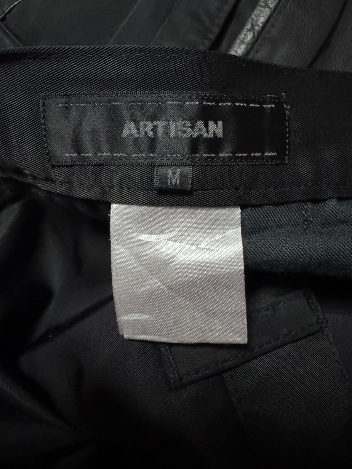 Studio D'Artisan Artisan Black Slack Cargo Button Leg Rare Japan Style Size US 30 / EU 46 - 8 Thumbnail