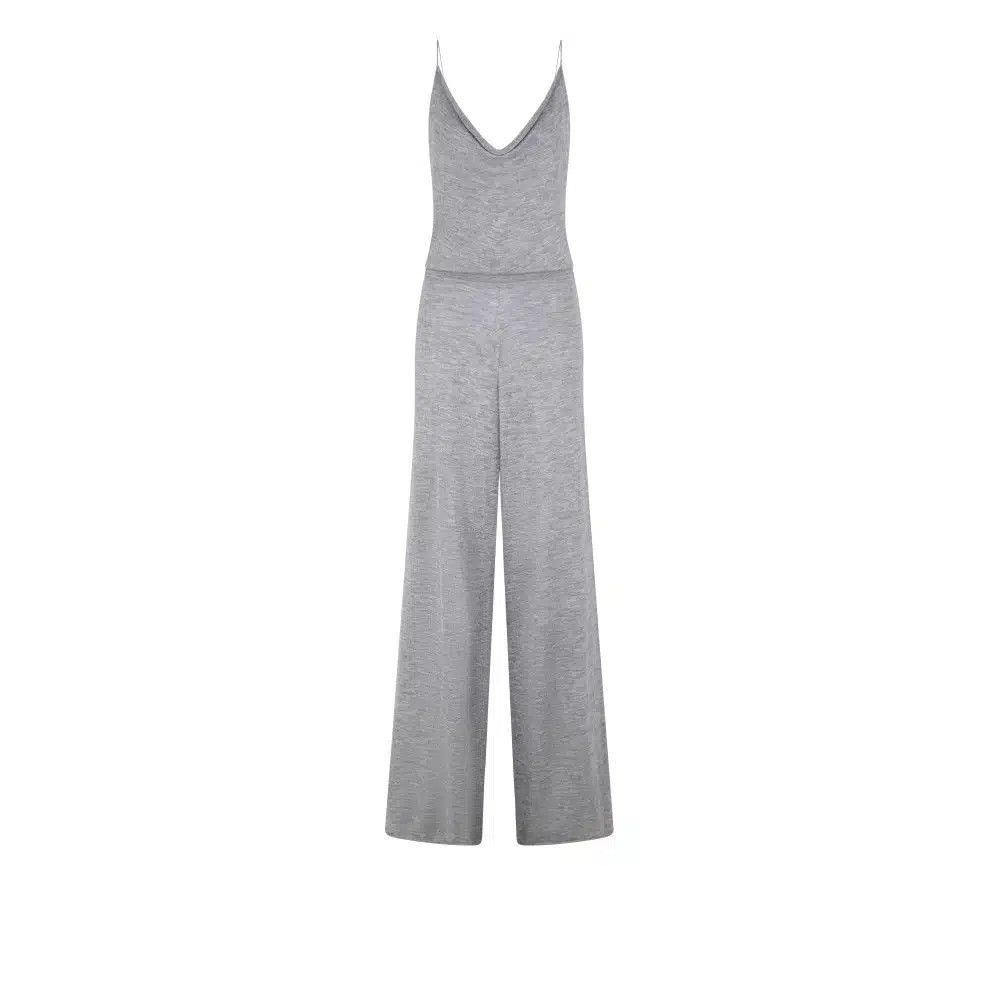 Tom Ford o1loc1c0825 TUK006 Cashmere Blend Jumpsuit in Grey Size 25" / US 0 / IT 36 - 1 Thumbnail