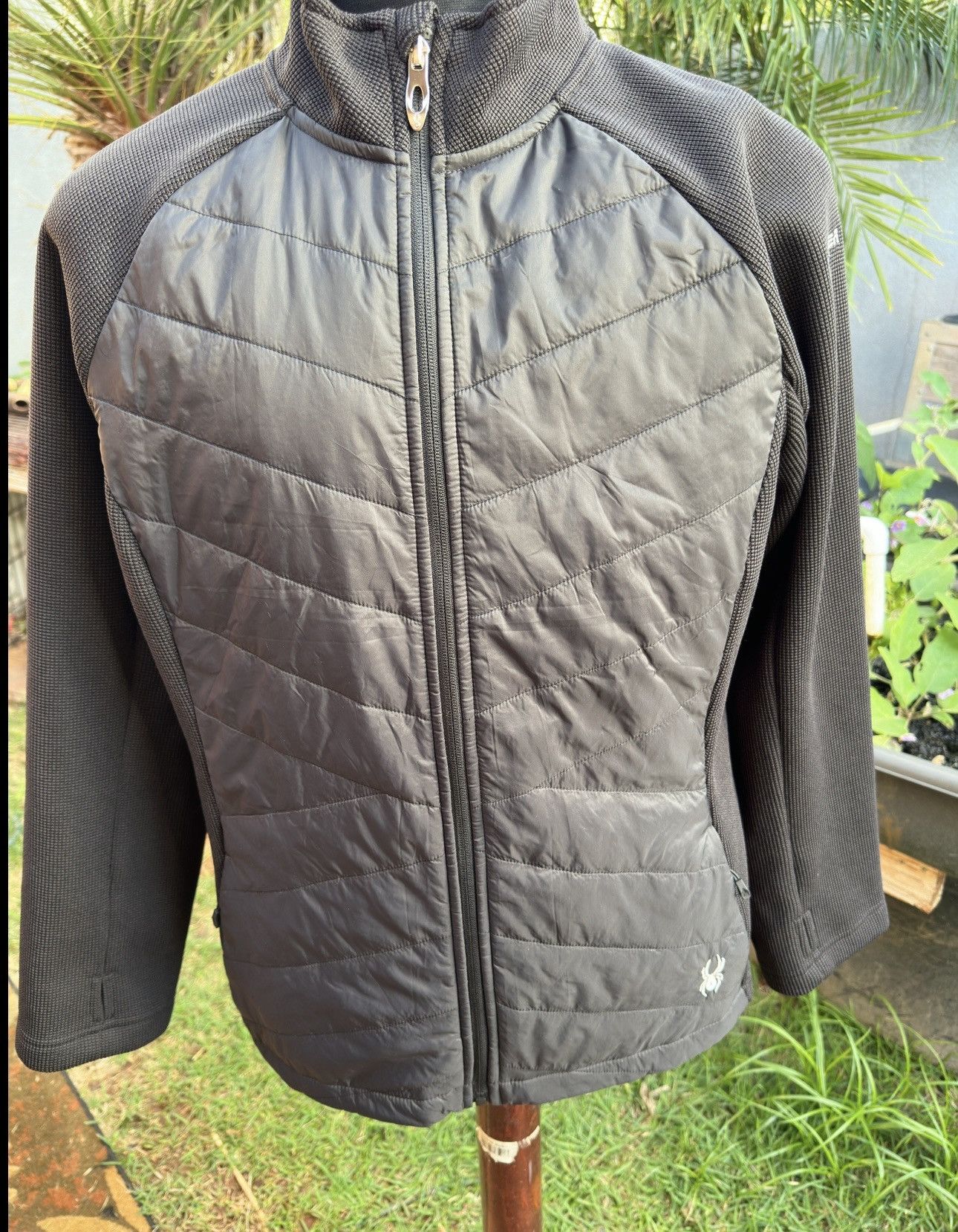 Spyder PreOwned Spyder Active Jacket Women's XL Black Size XL / US 12-14 / IT 48-50 - 1 Thumbnail