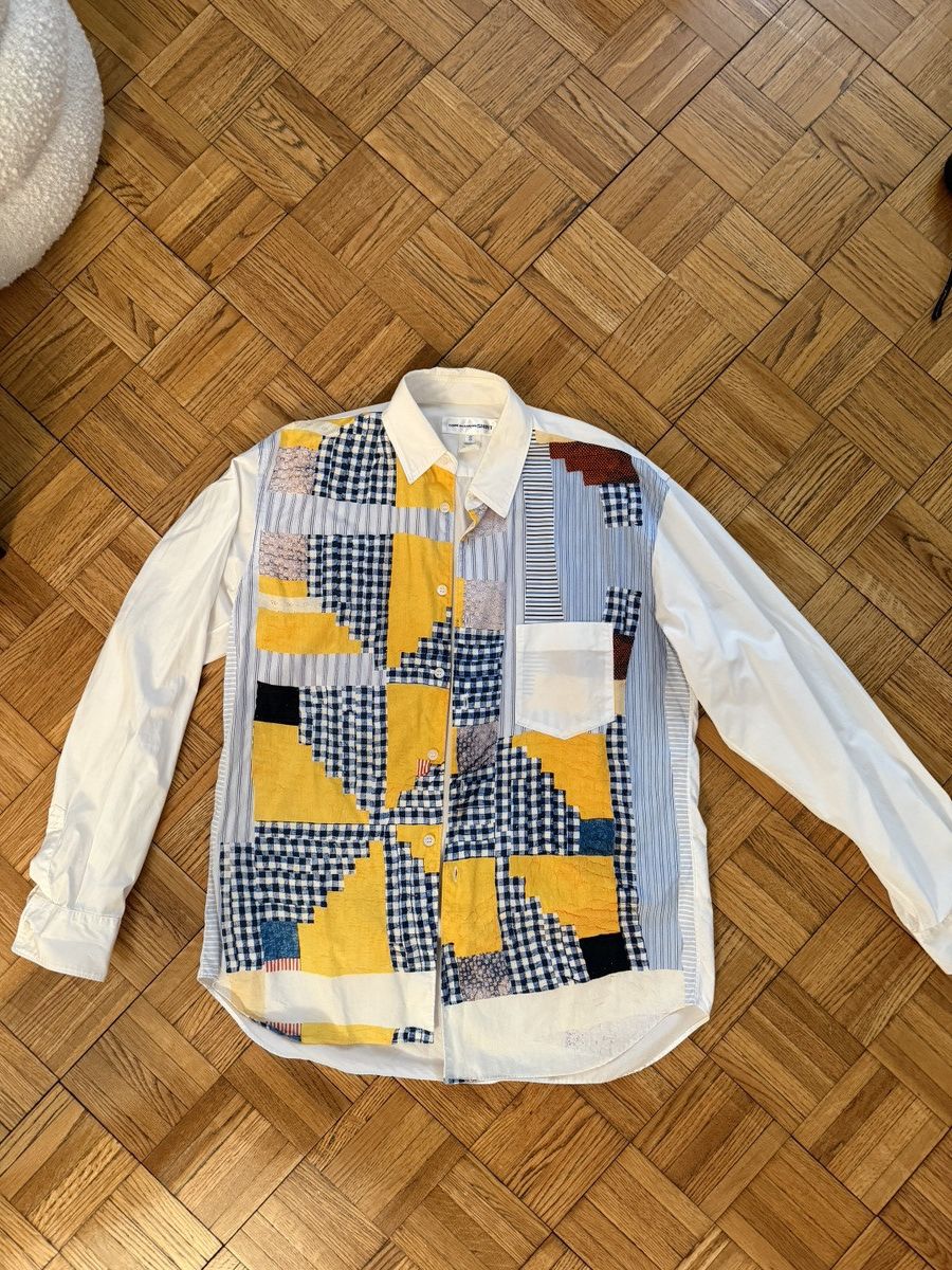 Comme De Garcons Patterned Shirt