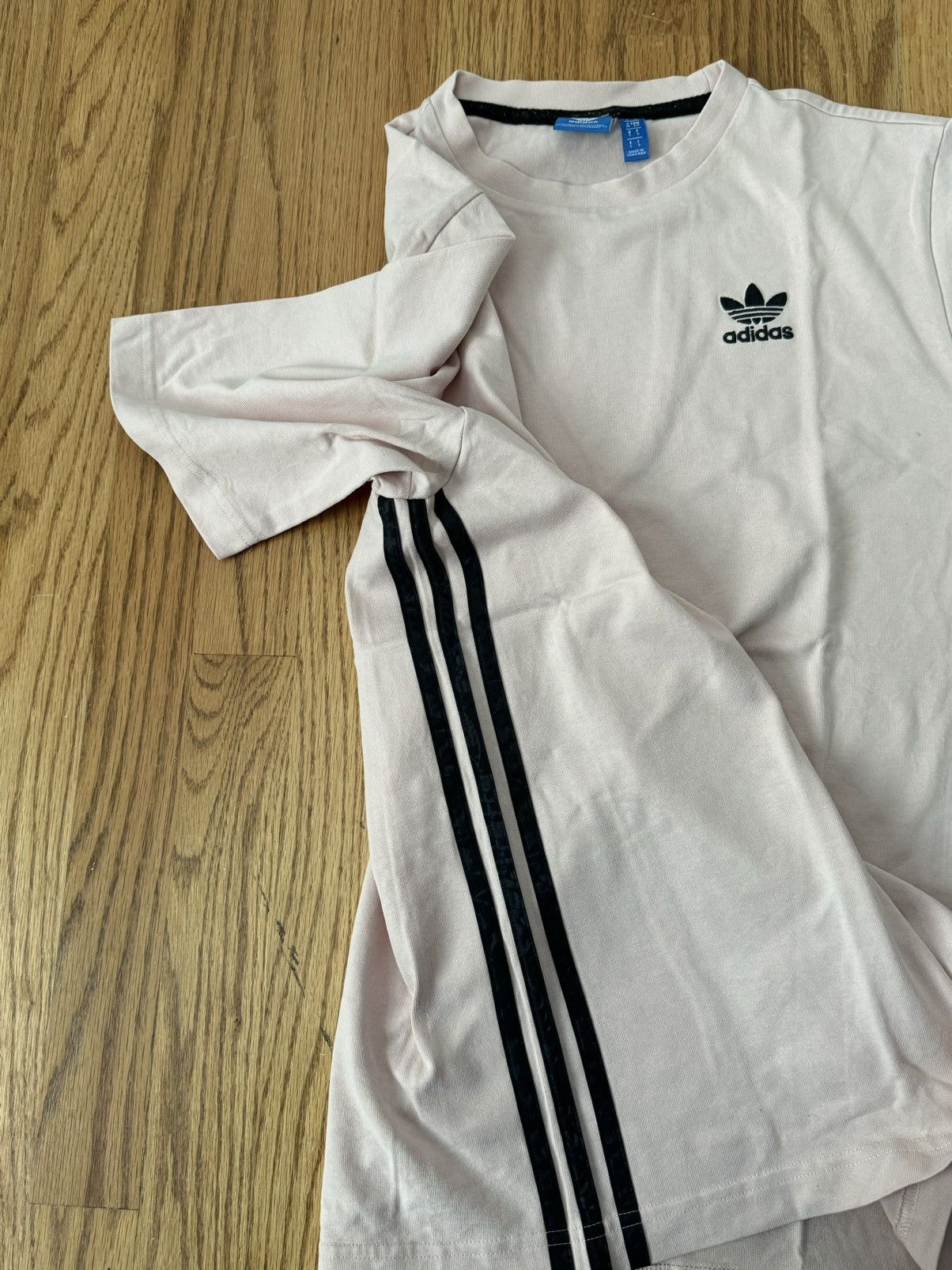 Adidas Adidas Originals Pastel Pink Tee Size US M / EU 48-50 / 2 - 3 Thumbnail
