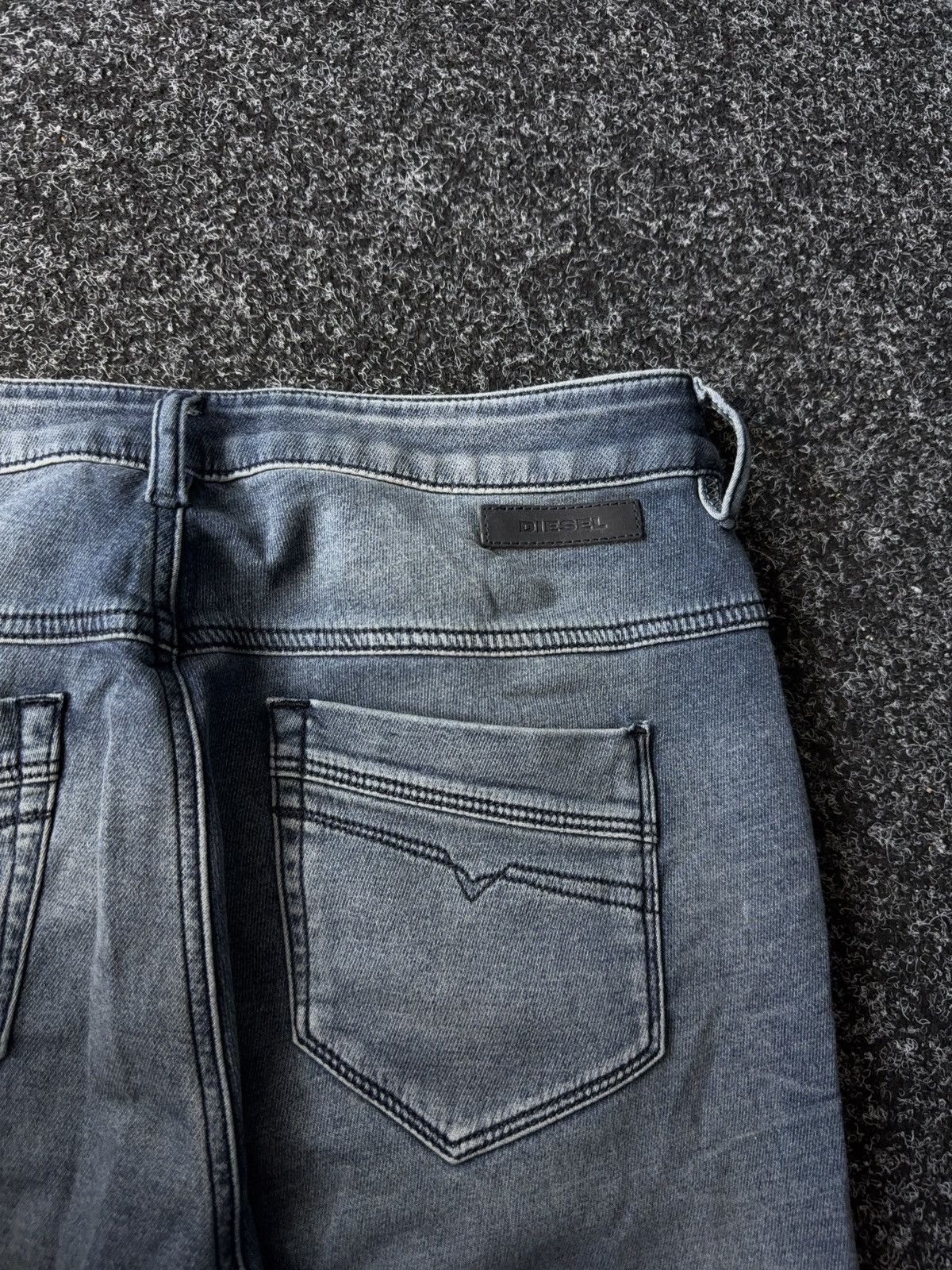 Diesel Designer Luxury Diesel Fayza-Ne Distressed Retro Jeans Y2K Size 25" / US 0 / IT 36 - 16 Thumbnail