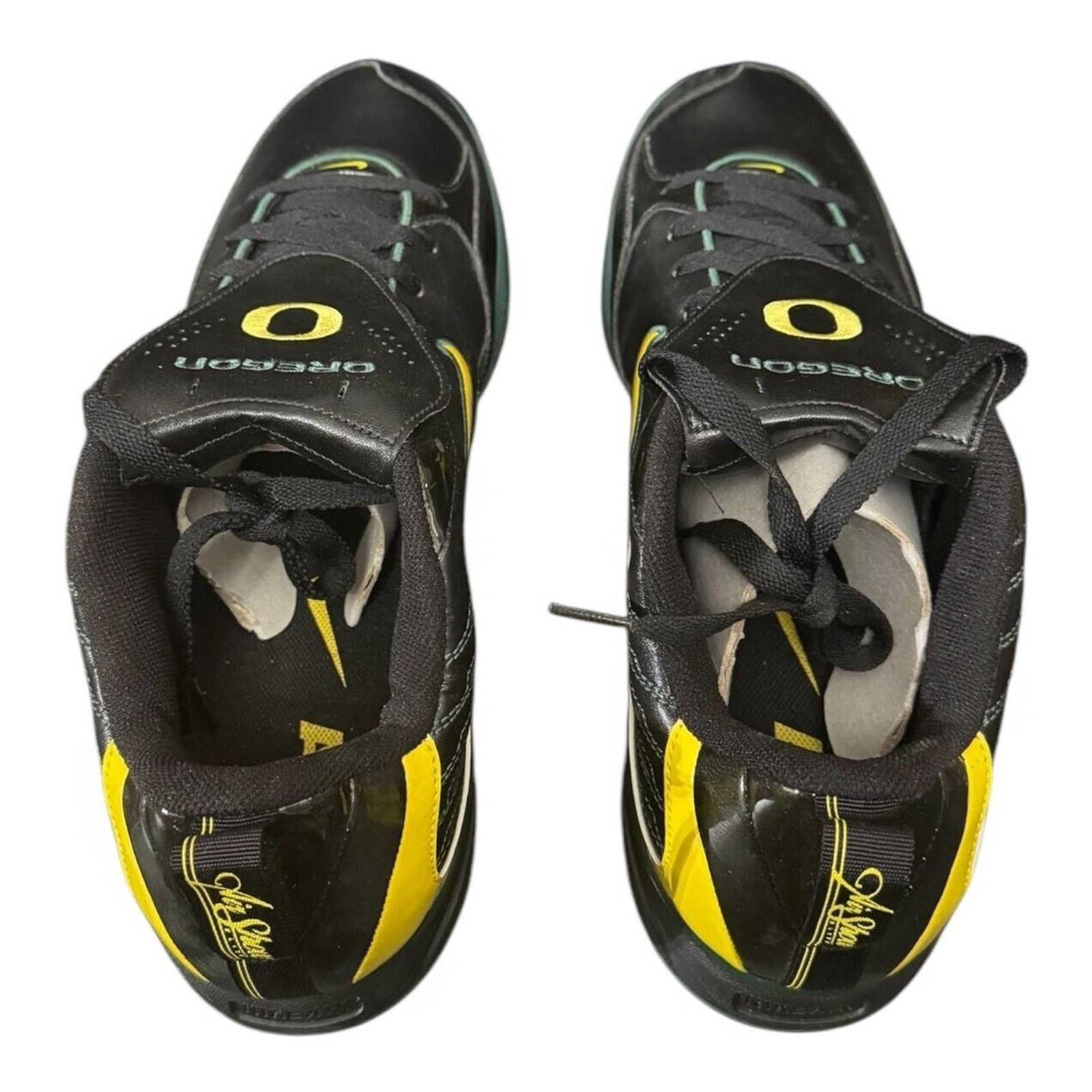Nike Nike Oregon Ducks Air Show Elite MVP Sample Cleats Sz 12.5 Size US 12.5 / EU 45-46 - 4 Thumbnail