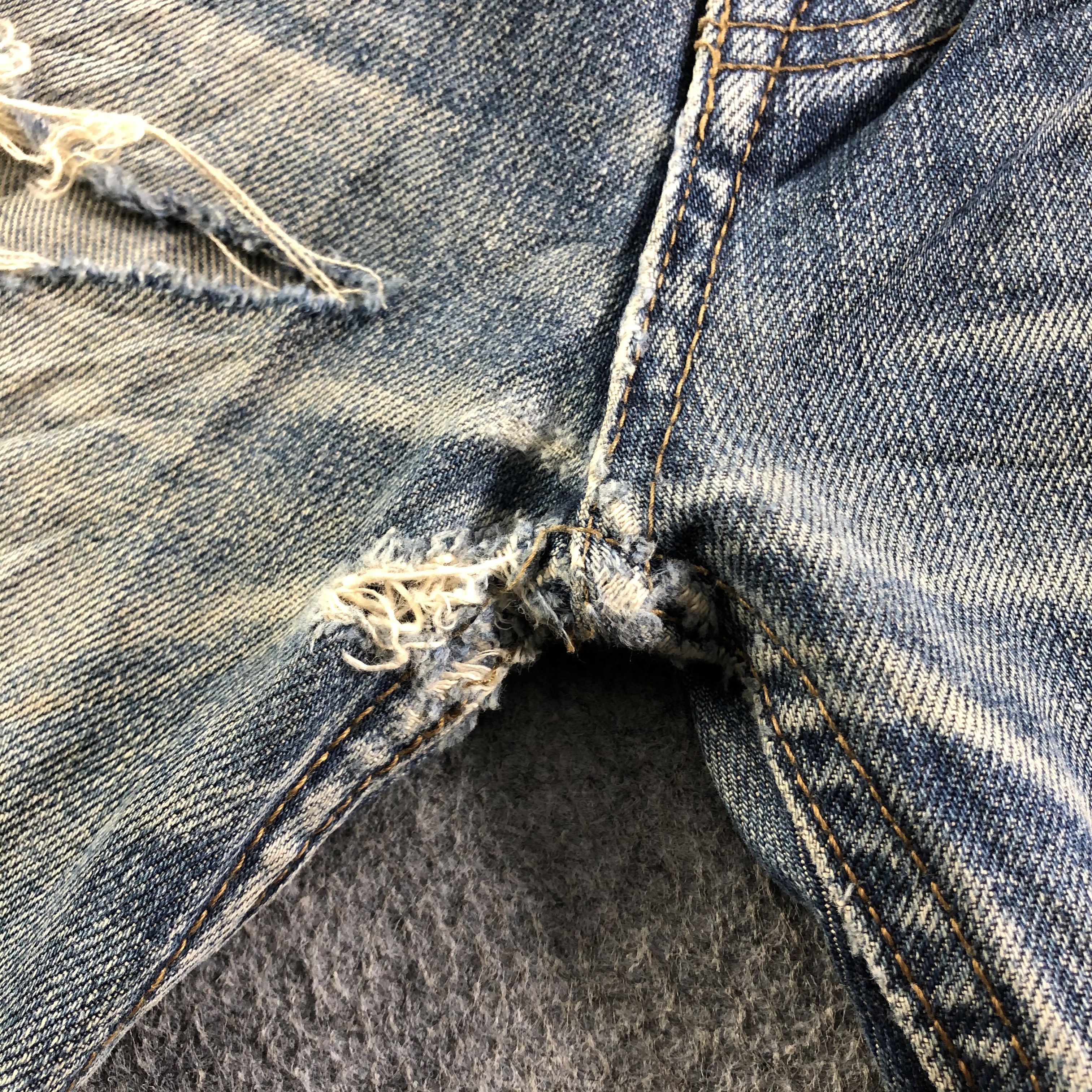 JACKROSE Vintage Jack Rose Wear Jeans-J3746 Size US 33 - 10 Thumbnail