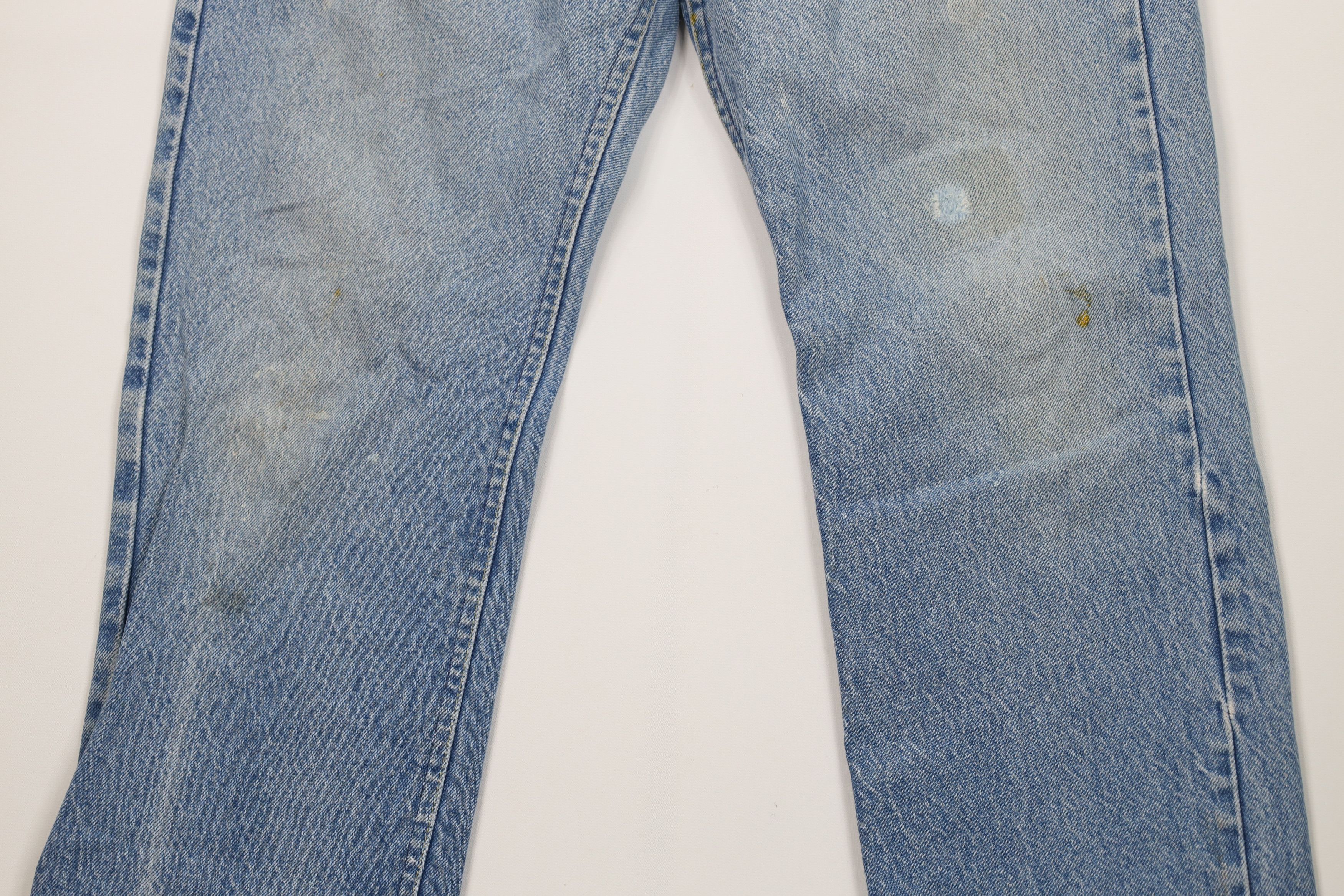 Lee Vintage 90s Lee Straight Leg Denim Jeans Blue Cotton USA Size US 36 / EU 52 - 3 Thumbnail