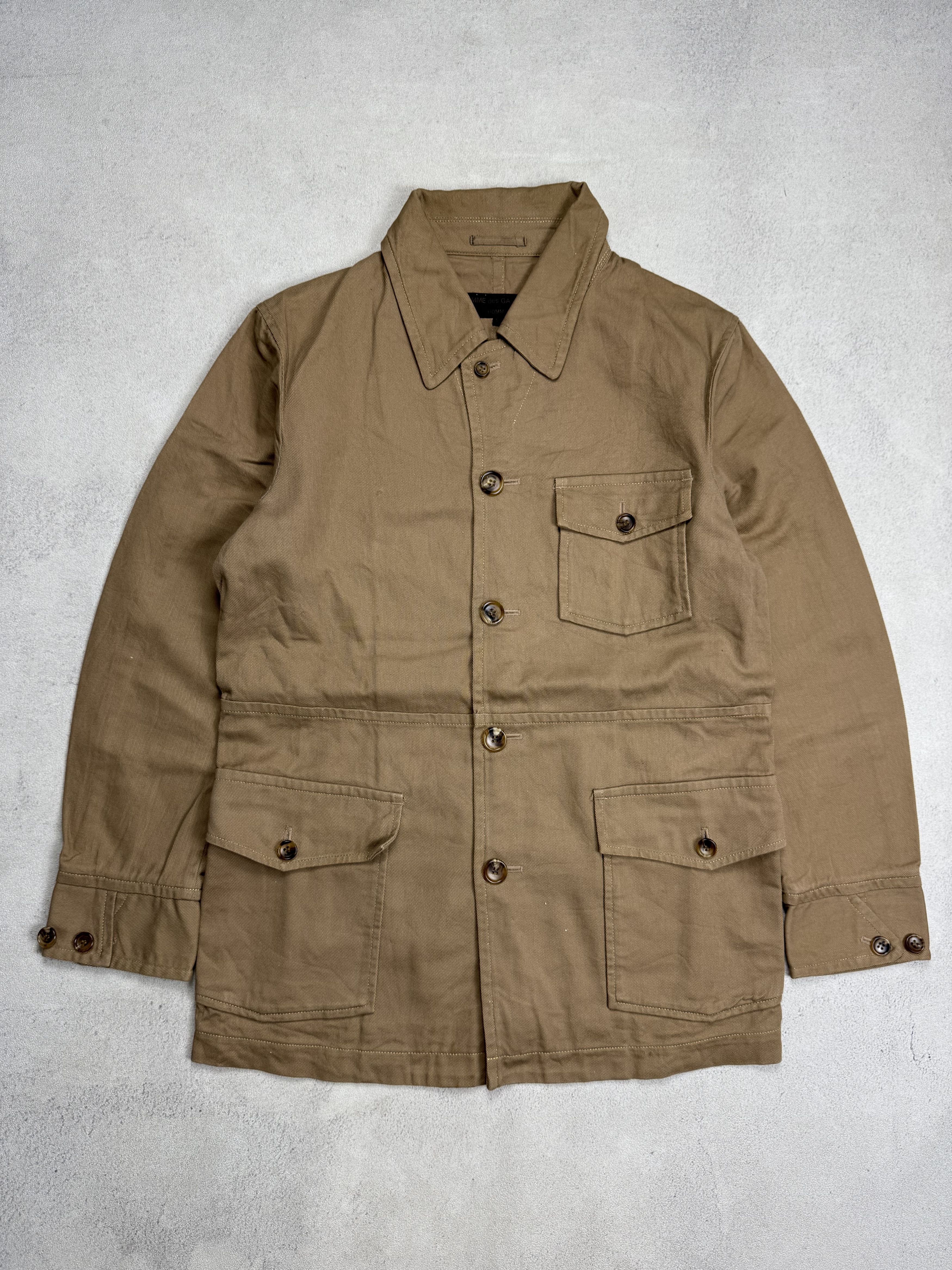 Comme des Garcons Comme des Garcons Homme Utility Chore Canvas Work Jacket Size US M / EU 48-50 / 2 - 1 Thumbnail