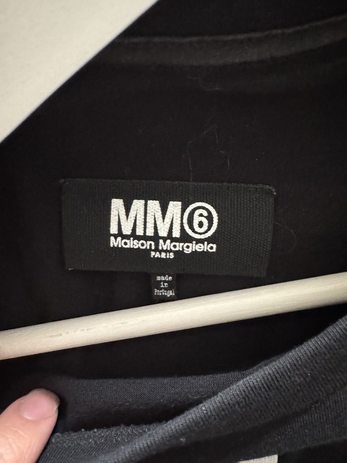 Maison Margiela MAISON MARGIELA MM6 Black Print T-Shirt Size US L / EU 52-54 / 3 - 4 Thumbnail
