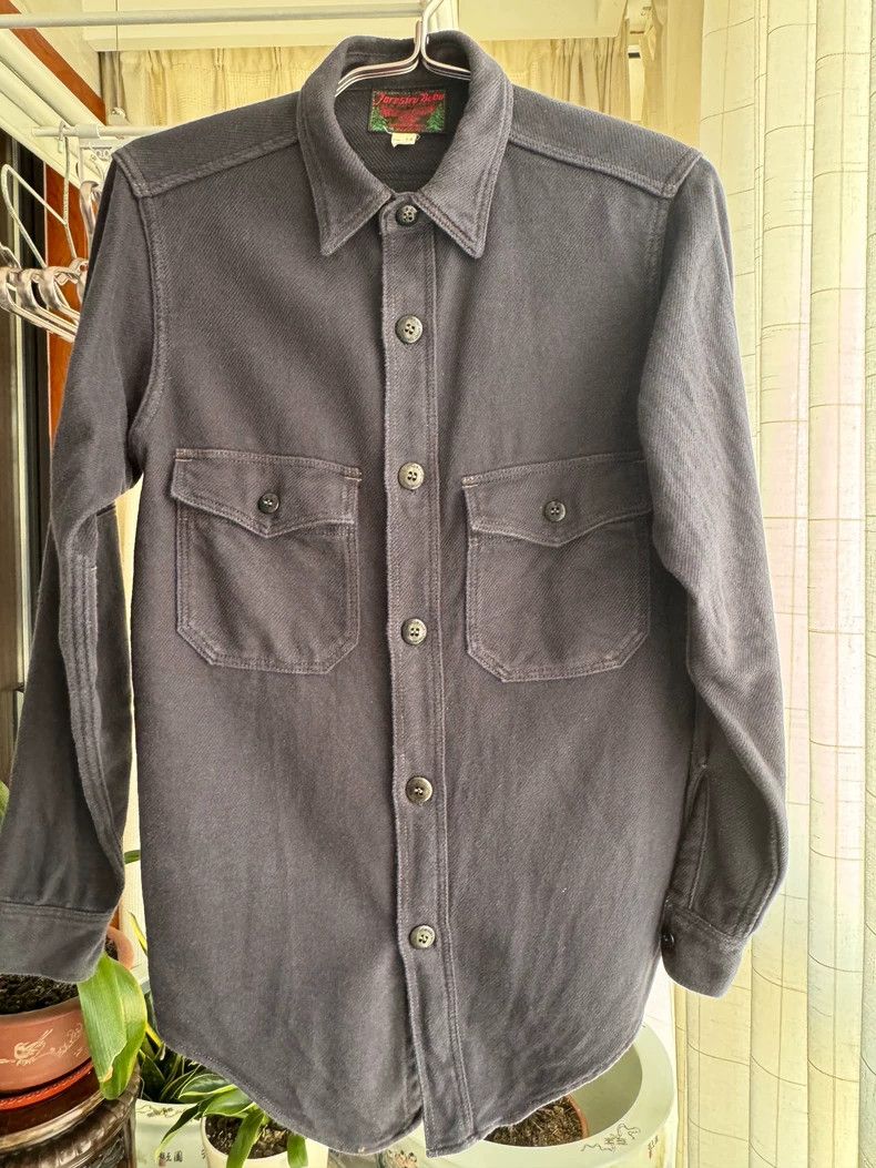 Freewheelers Freewheelers size 14 SKI series dark blue workwear shirt Size US M / EU 48-50 / 2 - 2 Thumbnail