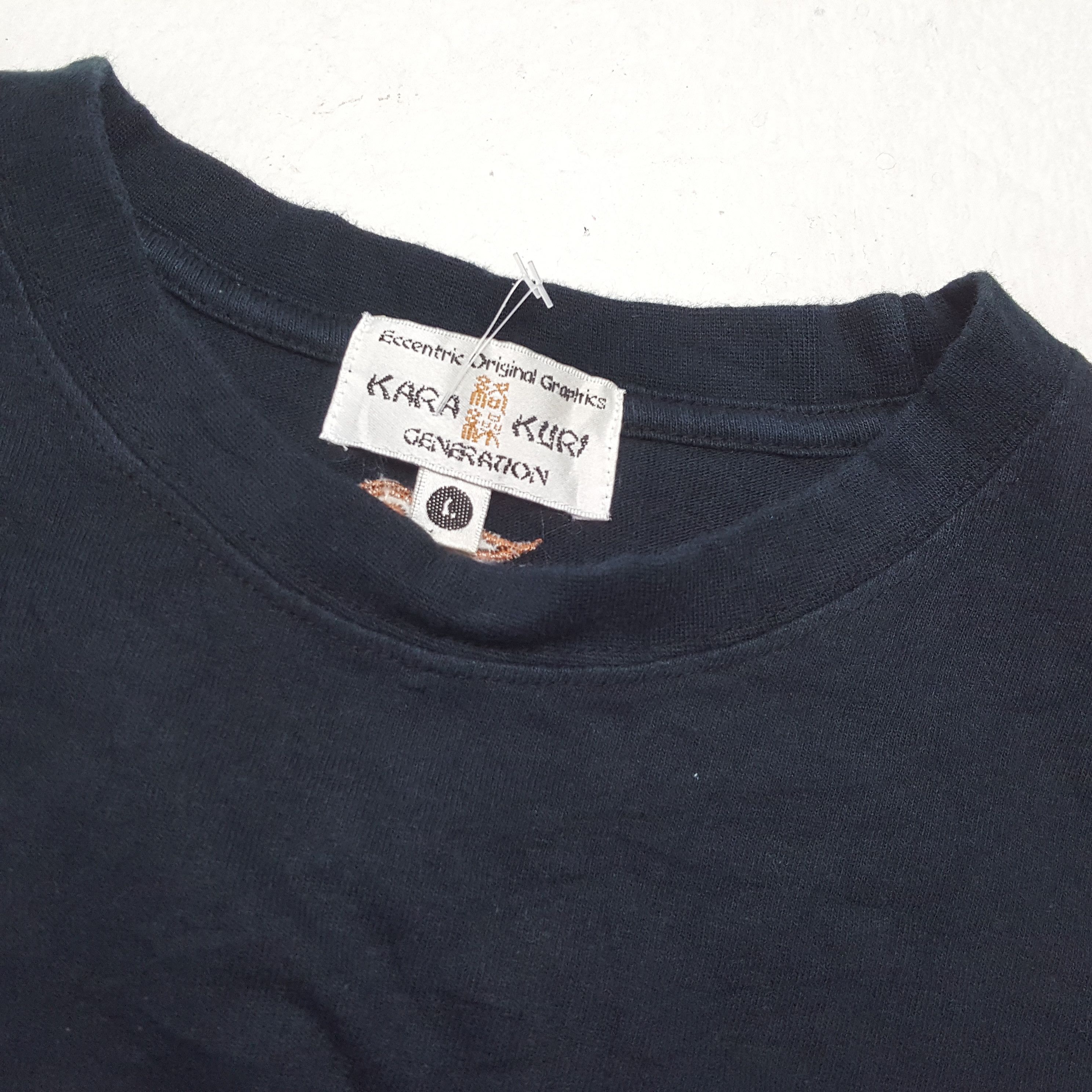 Japanese Brand × Vintage Vintage KARAKURI Japanese Fashion Brand T-Shirt Size US M / EU 48-50 / 2 - 8 Thumbnail
