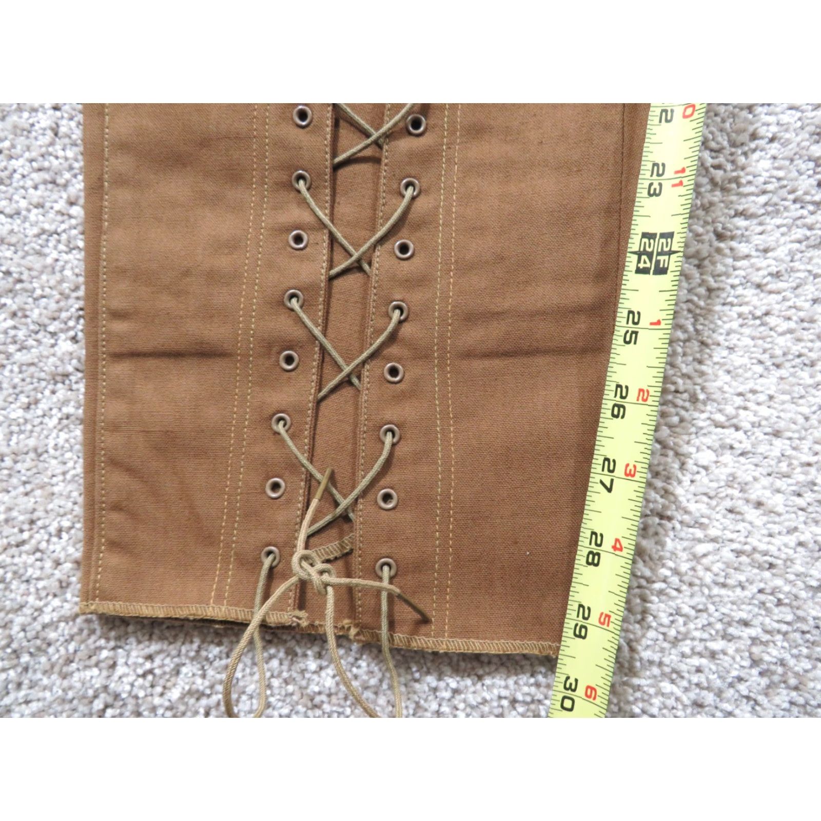 Vintage VINTAGE Duxbak Hunting Pants Canvas 42x30 Button FLY Brown 1920s Mens Adults Size US 42 / EU 58 - 5 Thumbnail