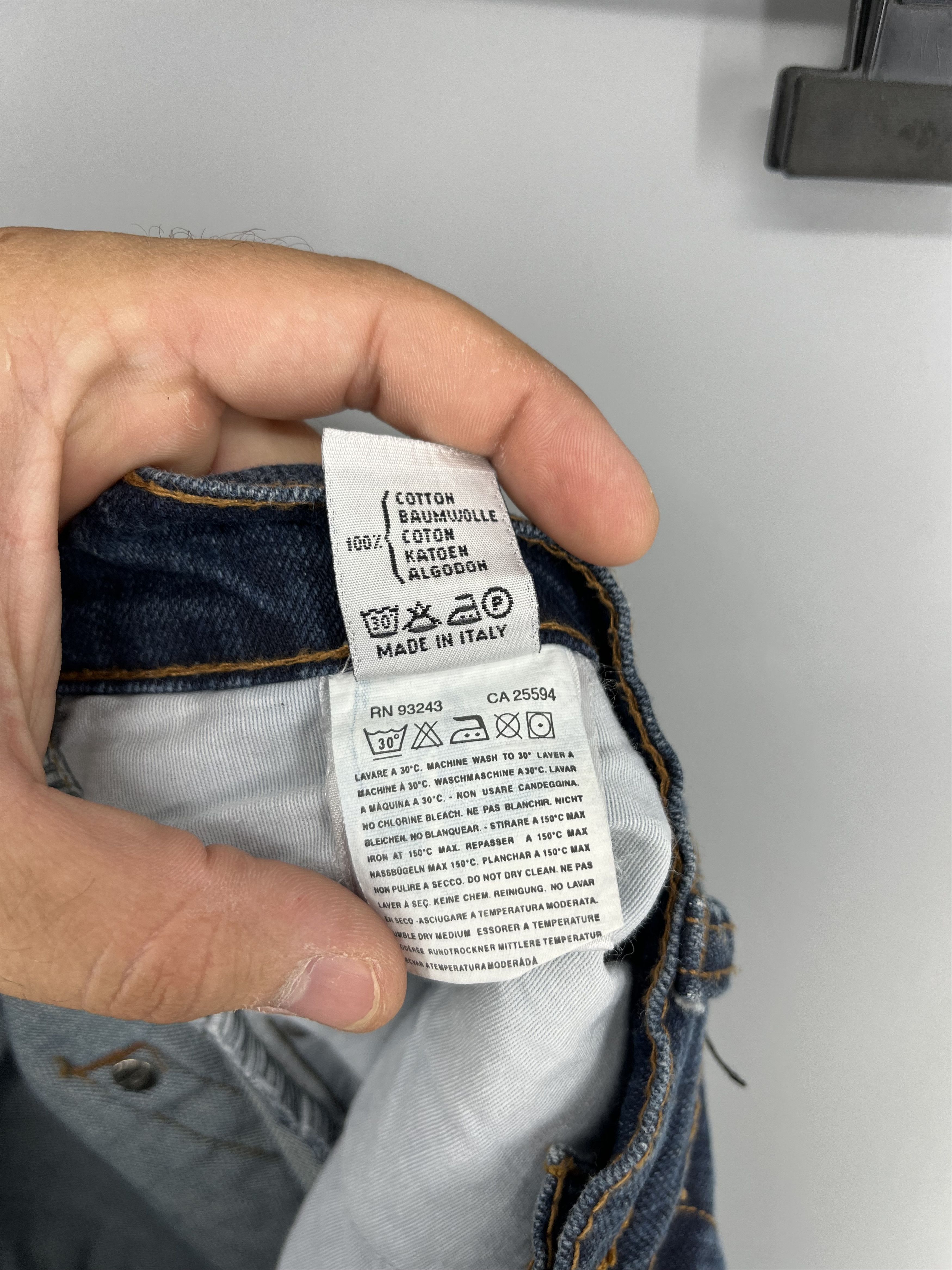 Diesel Vintage Diesel Industry Blue Denim Jeans Size-32 Size US 32 / EU 48 - 15 Thumbnail