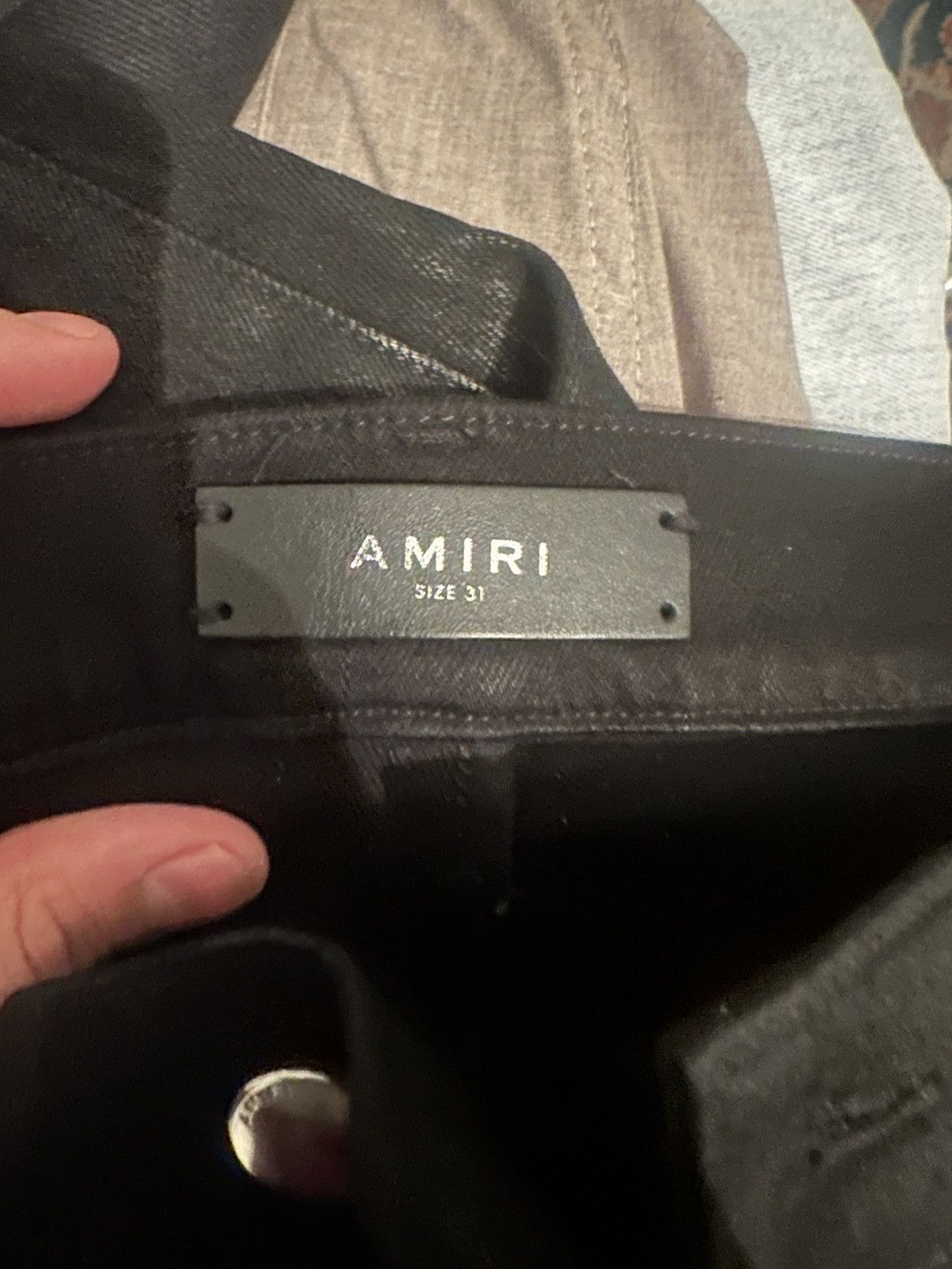 Amiri Amiri Wax Thrasher Jeans 31 Size US 31 - 6 Thumbnail