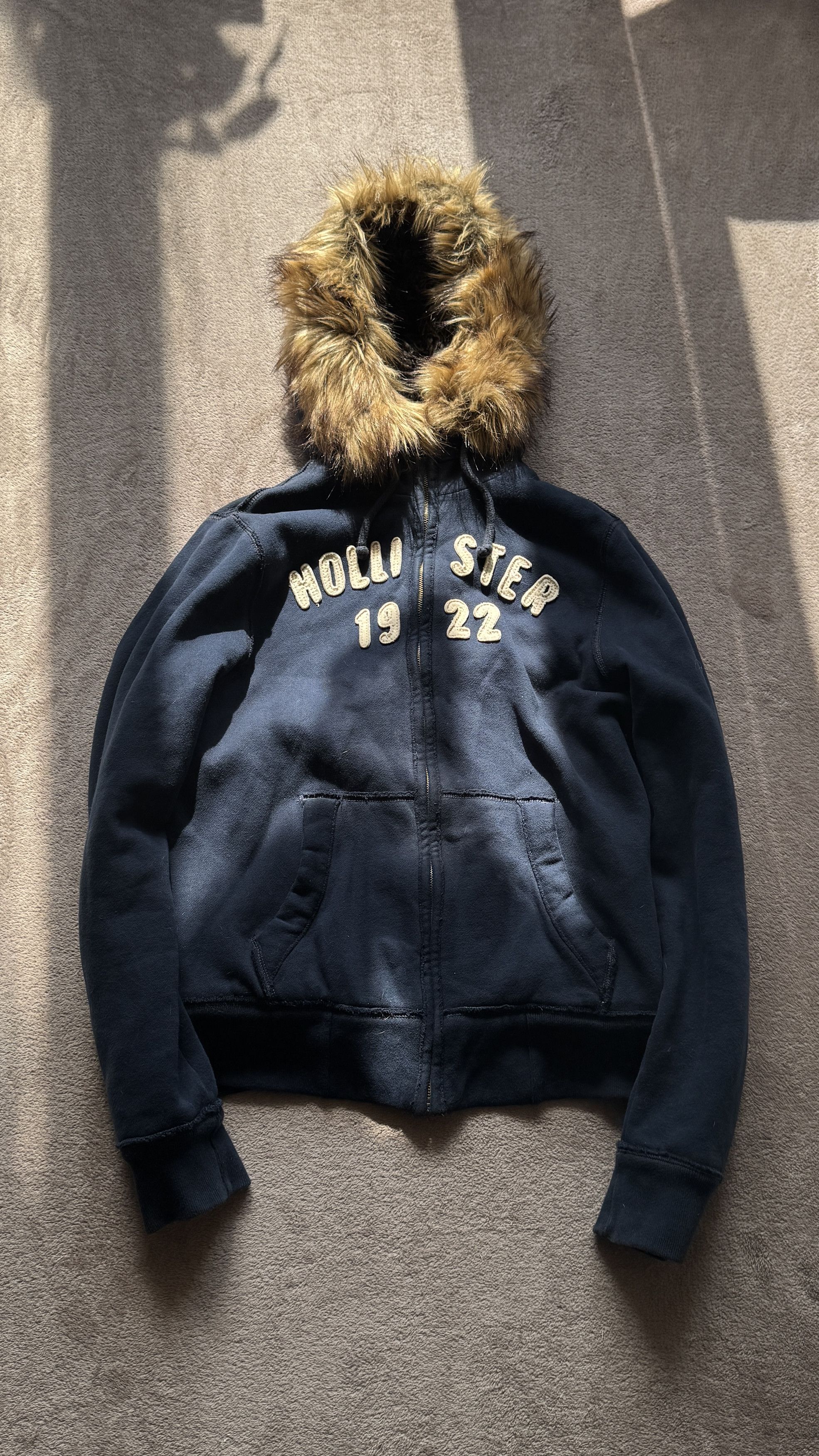 00s goa leather fur jacket hoodie レザー Goa Fur Jacket | Grailed