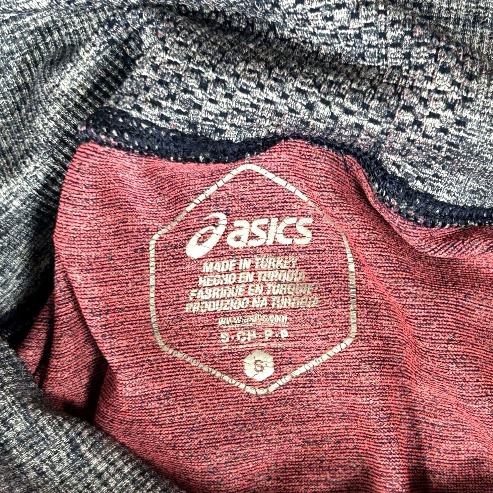 Asics ASICS Capri Leggings Womens Small Gray Activewear Run Gym Casual Stretch Mid S Size 28" / US 6 / IT 42 - 4 Thumbnail