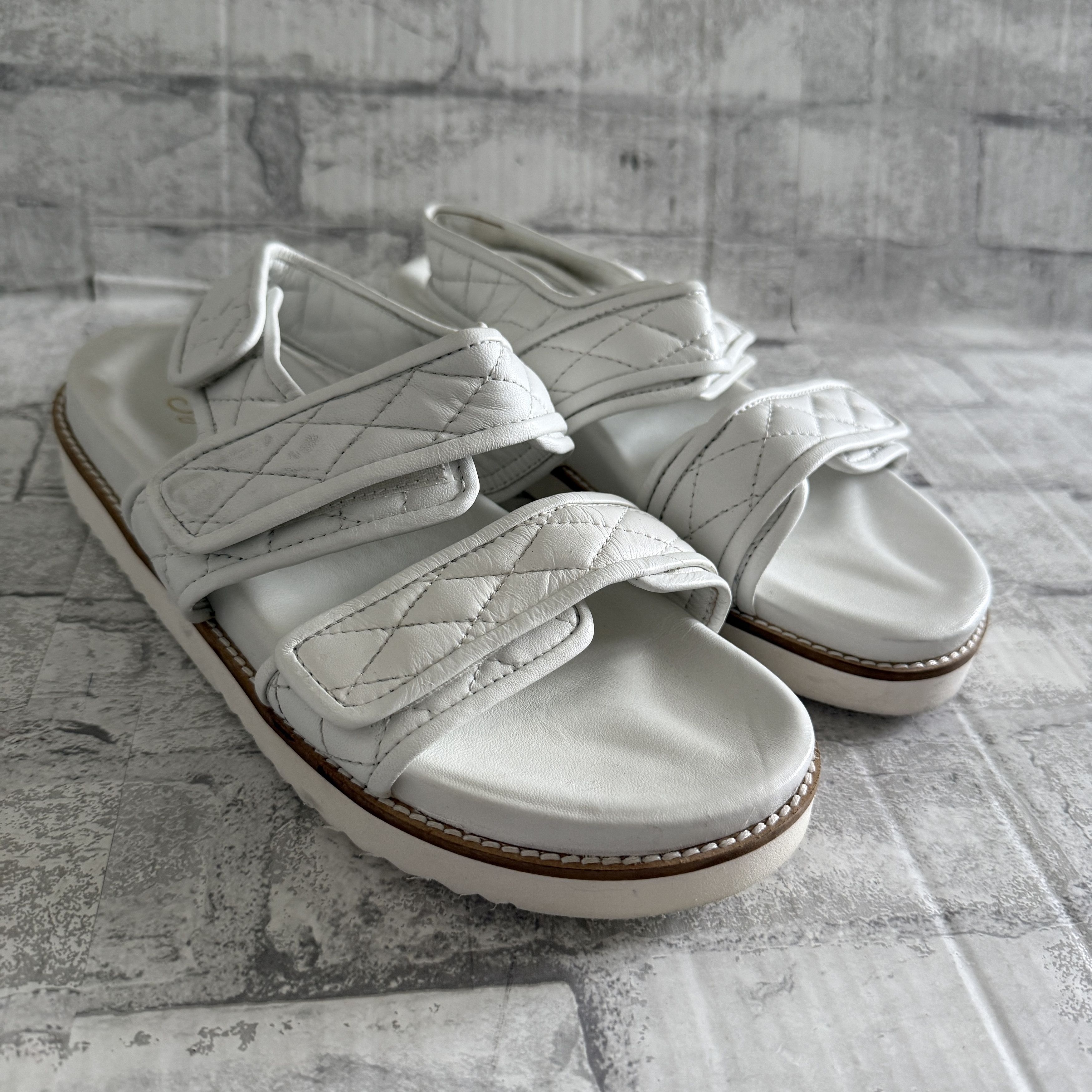 Seychelles Seychelles New To This Quilted Leather Platform Sandal Size US 9 / IT 39 - 1 Thumbnail