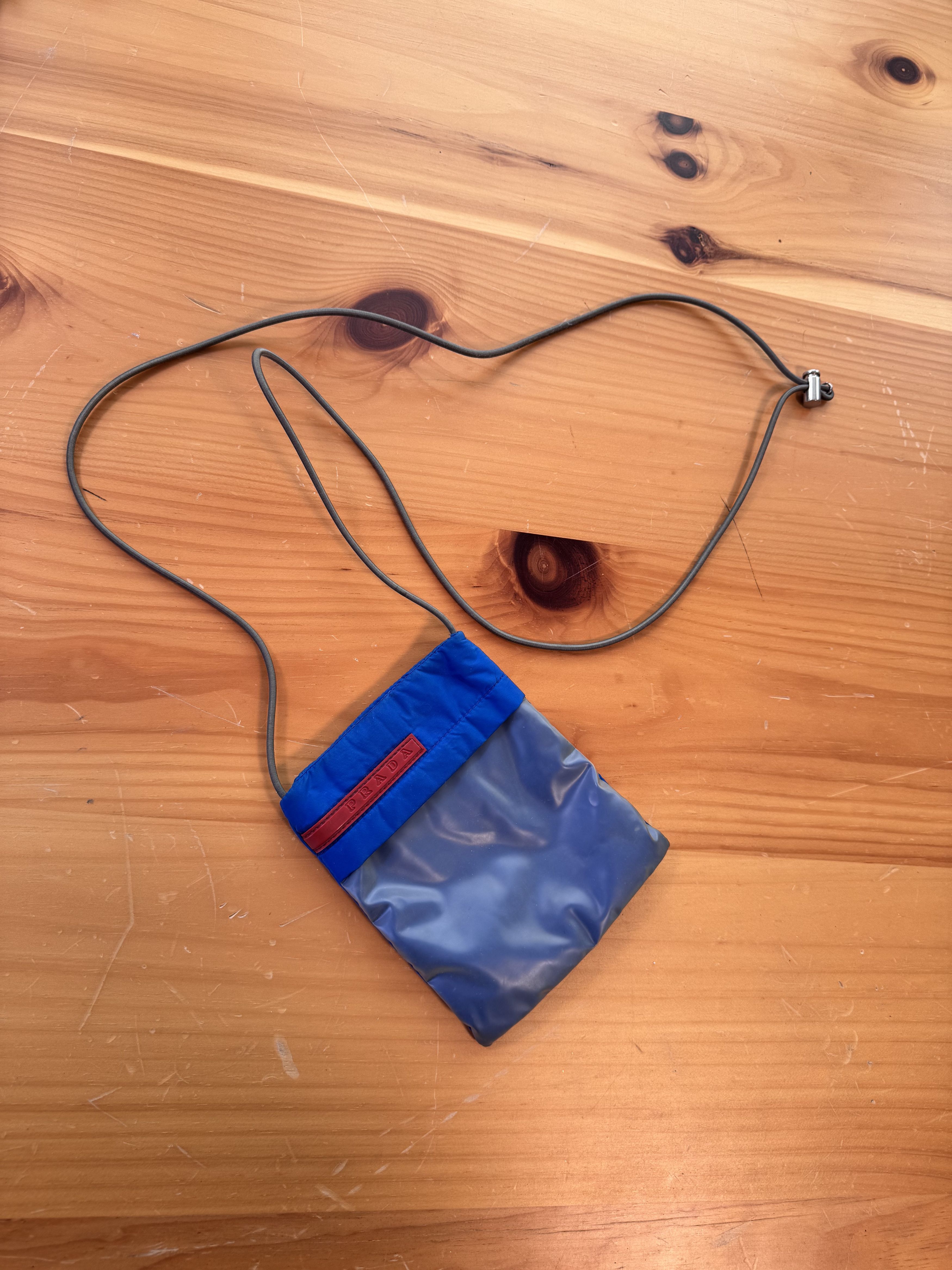 Prada SS 99 Prada Crossbody Elastic Cord Pouch Bag Size ONE SIZE - 1 Thumbnail