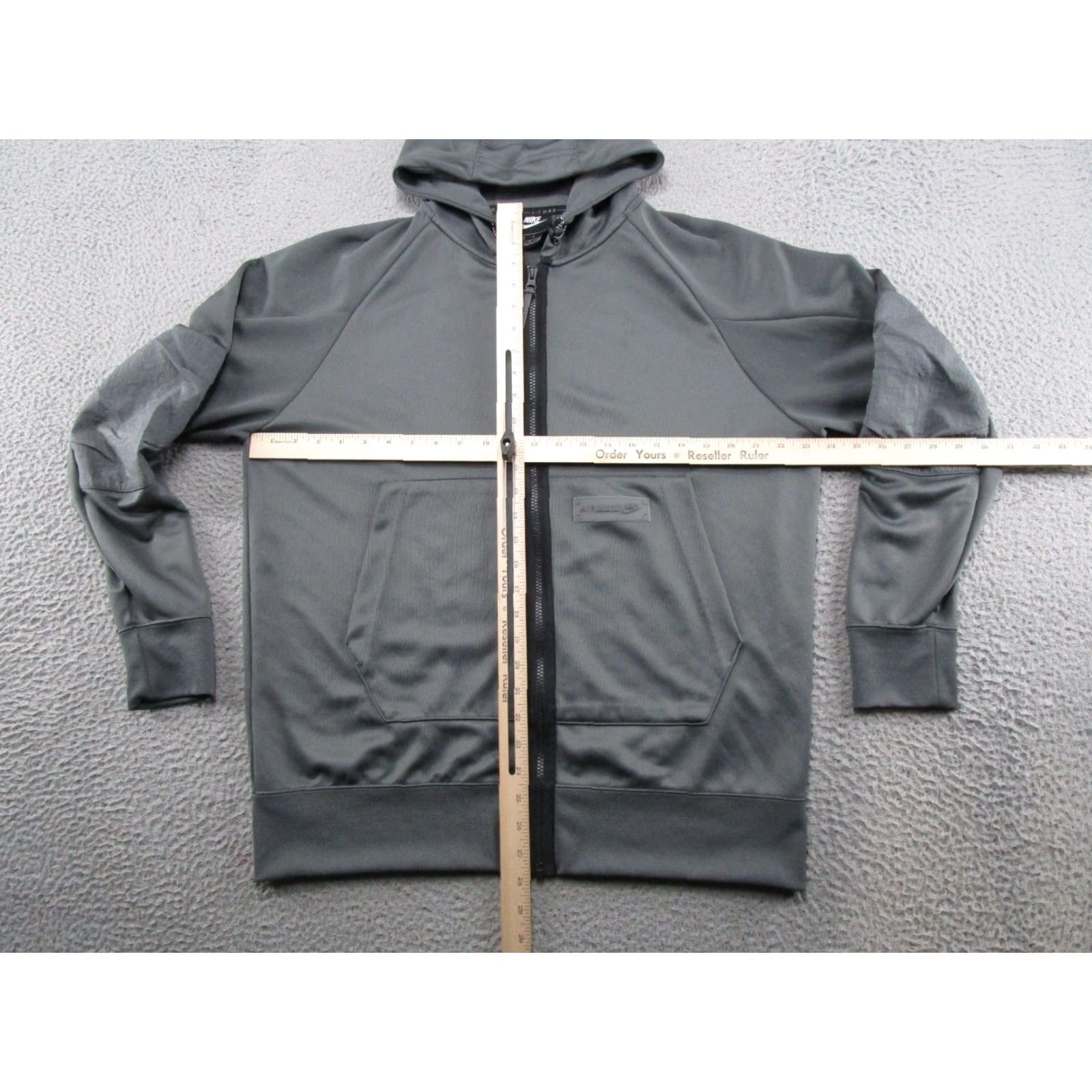 Nike Nike Air Max Hoodie Sweatshirt Men Full Zip Gray L DC2556-068 Stretch Size US L / EU 52-54 / 3 - 6 Thumbnail