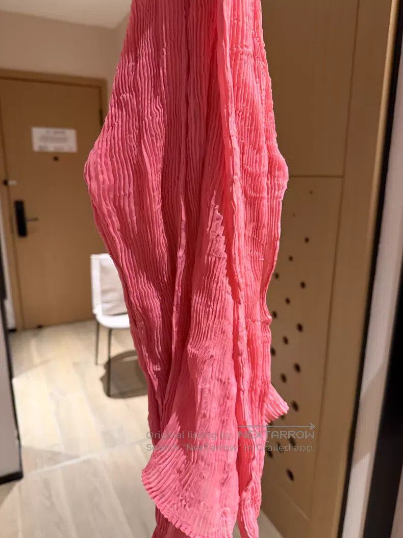 Issey Miyake Issey Miyake Long Sleeve Turtleneck Top Rose Pink Size M / US 6-8 / IT 42-44 - 6 Thumbnail