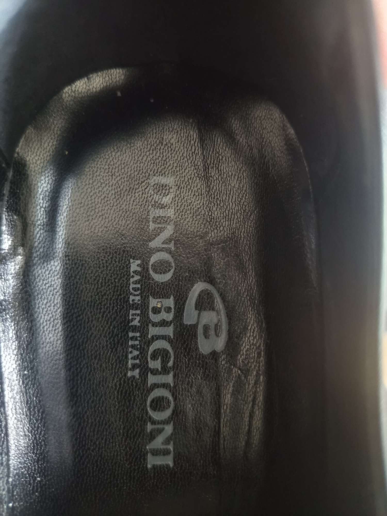 Dino Bigioni Dino Bigioni Black Leather Loafers Dress Shoes EU 44 US 11 Size US 11 / EU 44 - 7 Thumbnail