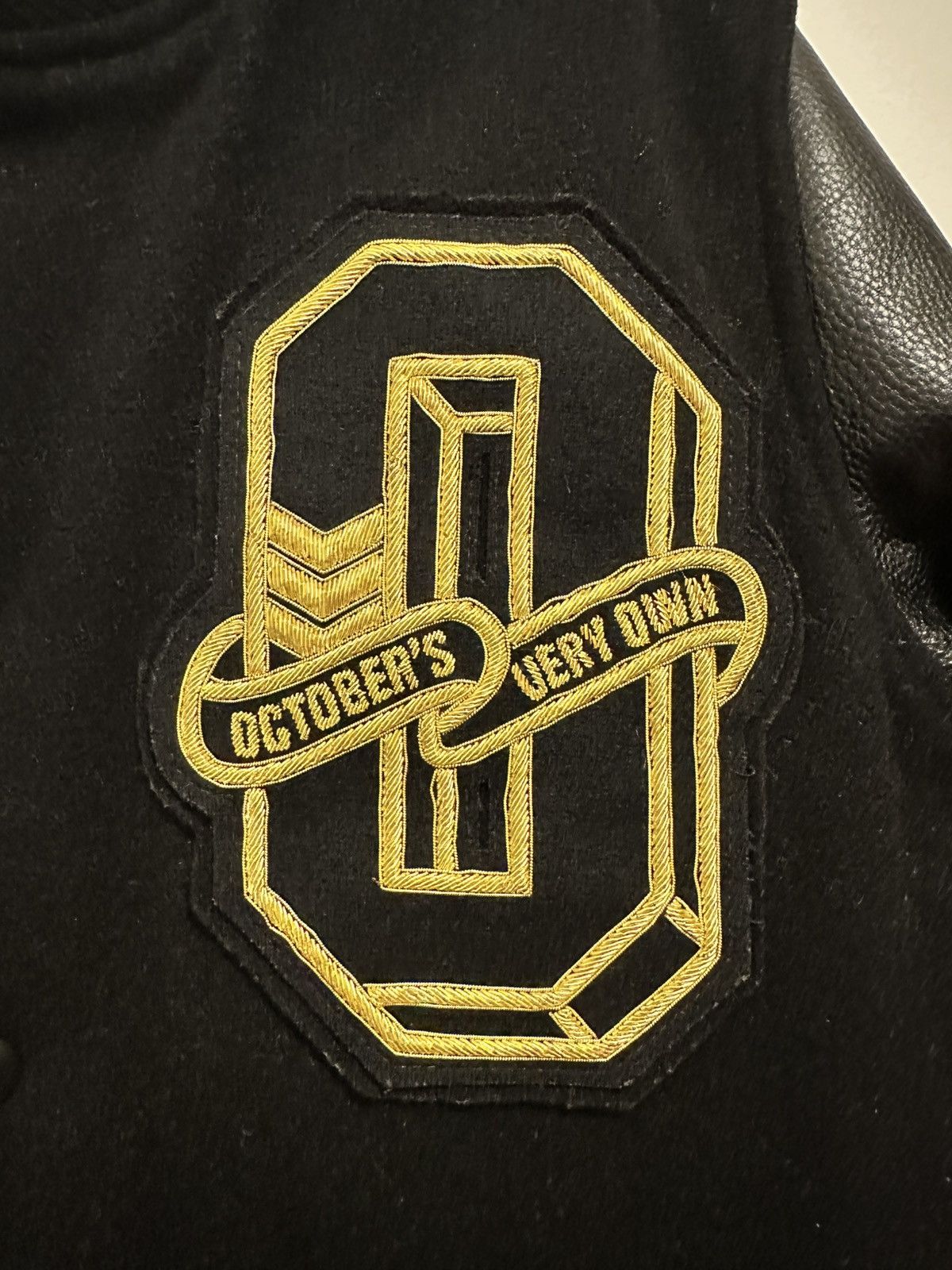 October's Very Own RARE OVO Varsity Jacket Size US L / EU 52-54 / 3 - 3 Thumbnail