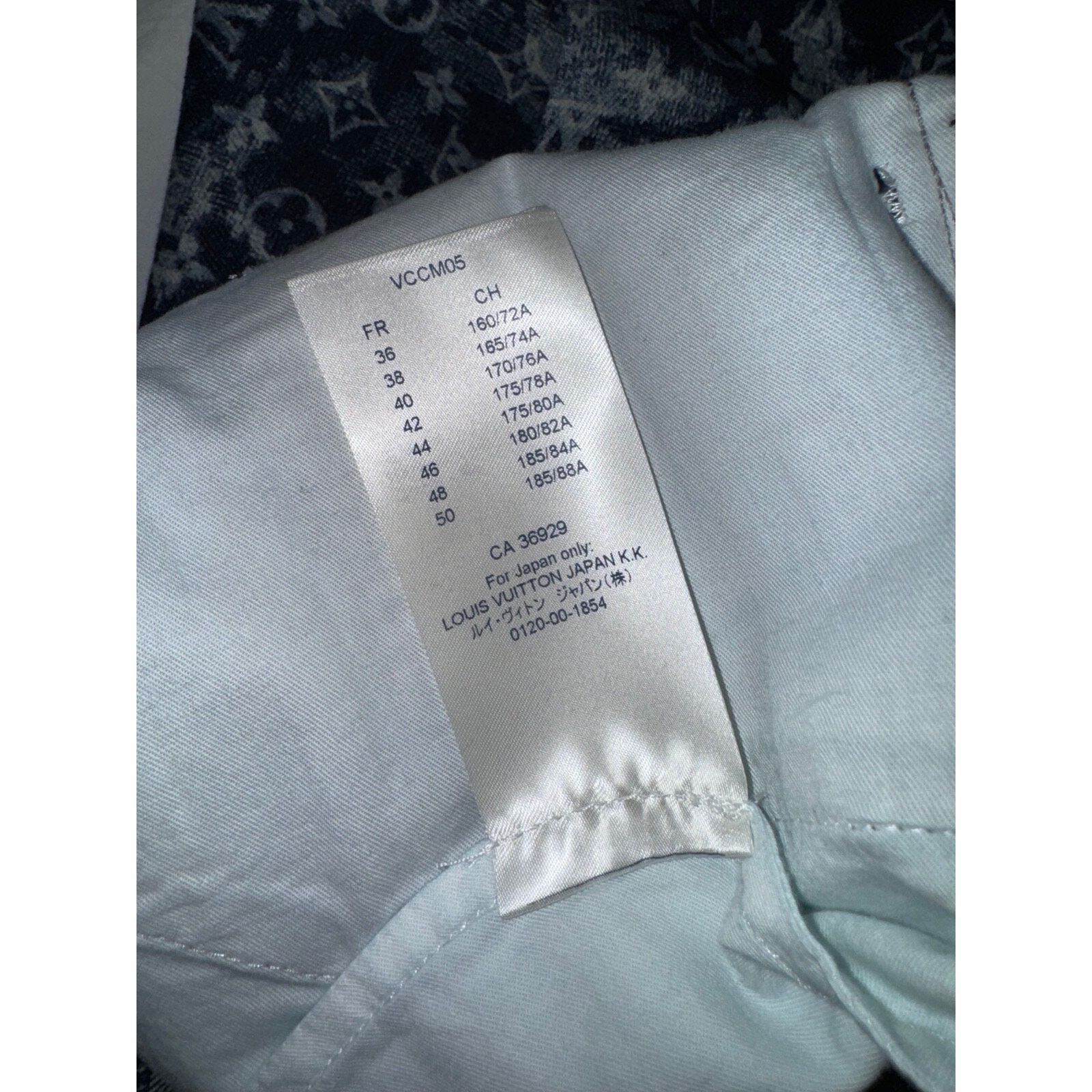 Louis Vuitton Louis Vuitton Tapestry Regular Denim Blue Monogram Logo Size US 32 / EU 48 - 15 Thumbnail