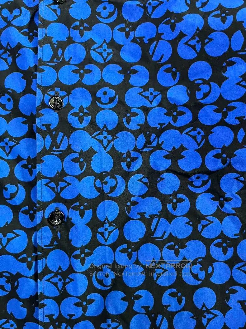 Louis Vuitton Louis Vuitton Polka Dot Printed Single Button Long Sleeve Size US M / EU 48-50 / 2 - 3 Thumbnail
