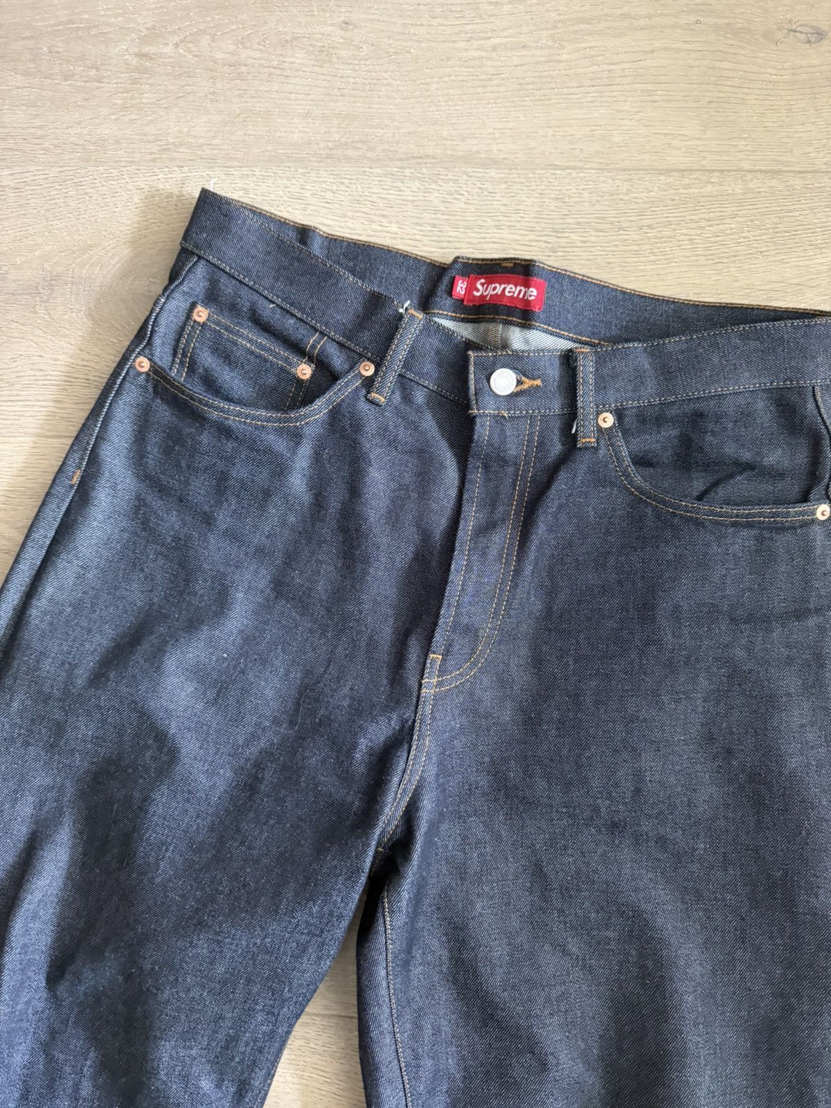 Supreme Supreme Selvedge Rigid Baggy Denim Size US 32 / EU 48 - 3 Thumbnail