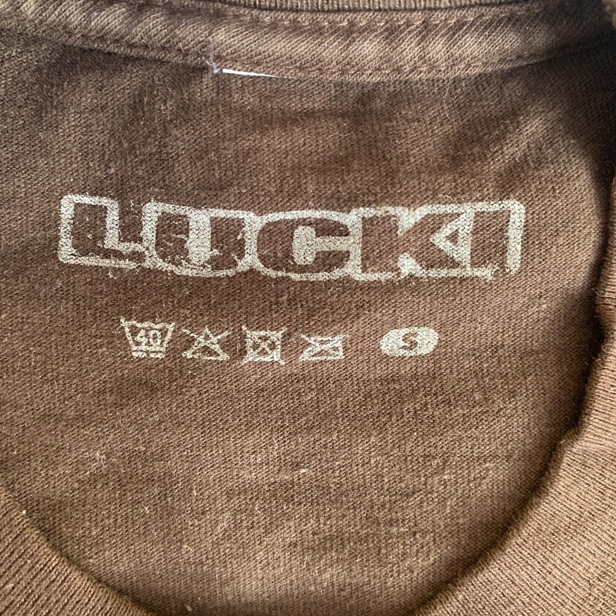 Lucki Wake Up Lucki Awaken T-Shirt Brown Size XL outlet