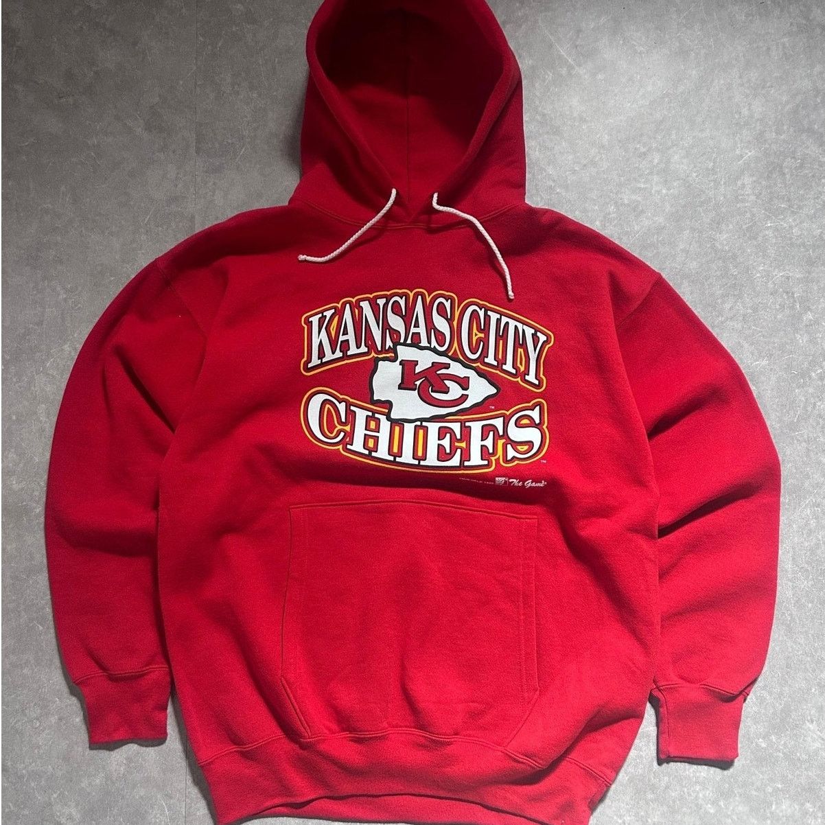 The Game 90s Vintage Kansas City Chiefs The Game Red Hoodie Size L Size US L / EU 52-54 / 3 - 1 Thumbnail