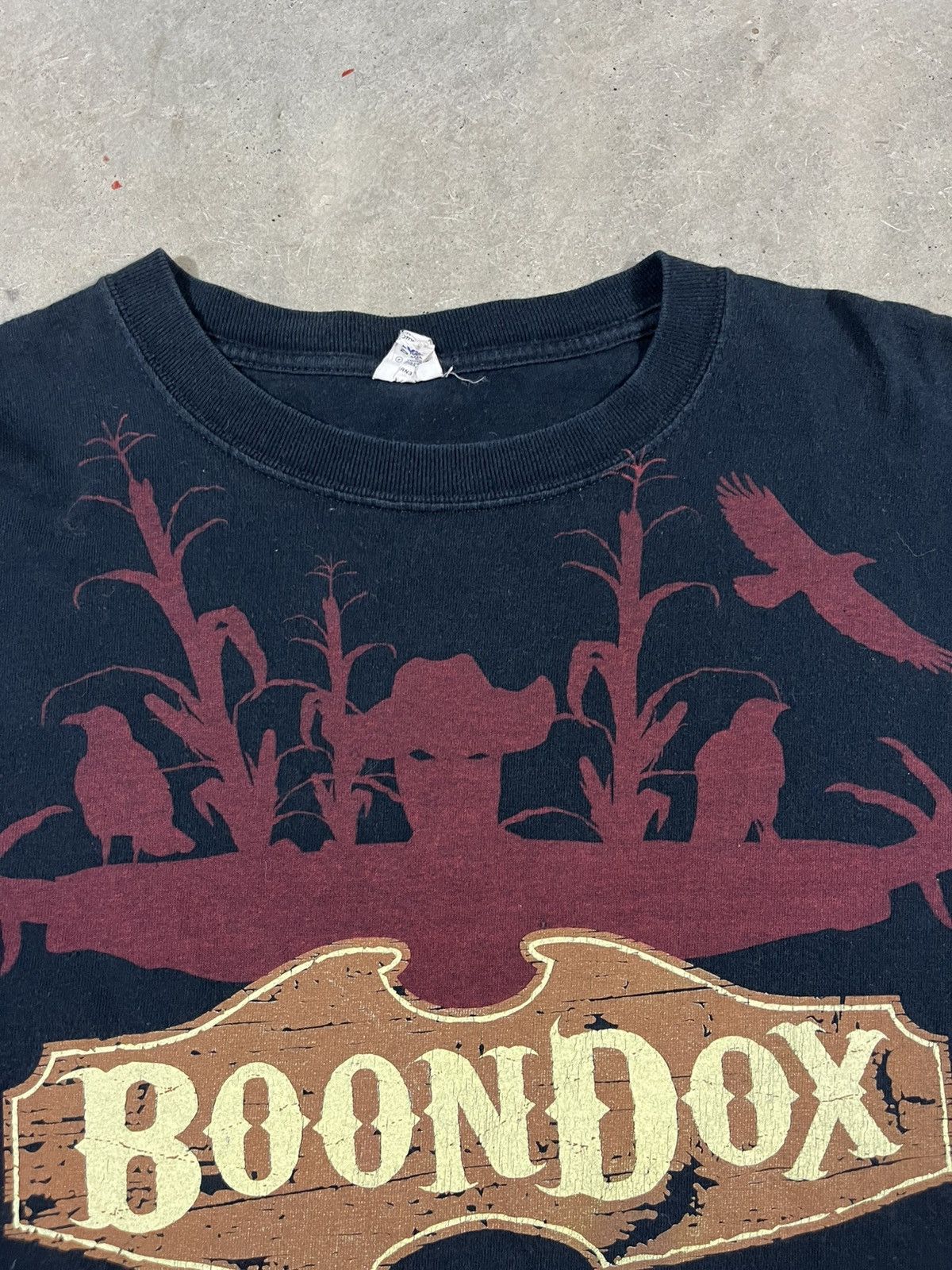 Band Tees × Vintage Vintage ICP Boondox T Shirt Faded Black Size US XXL / EU 58 / 5 - 3 Thumbnail