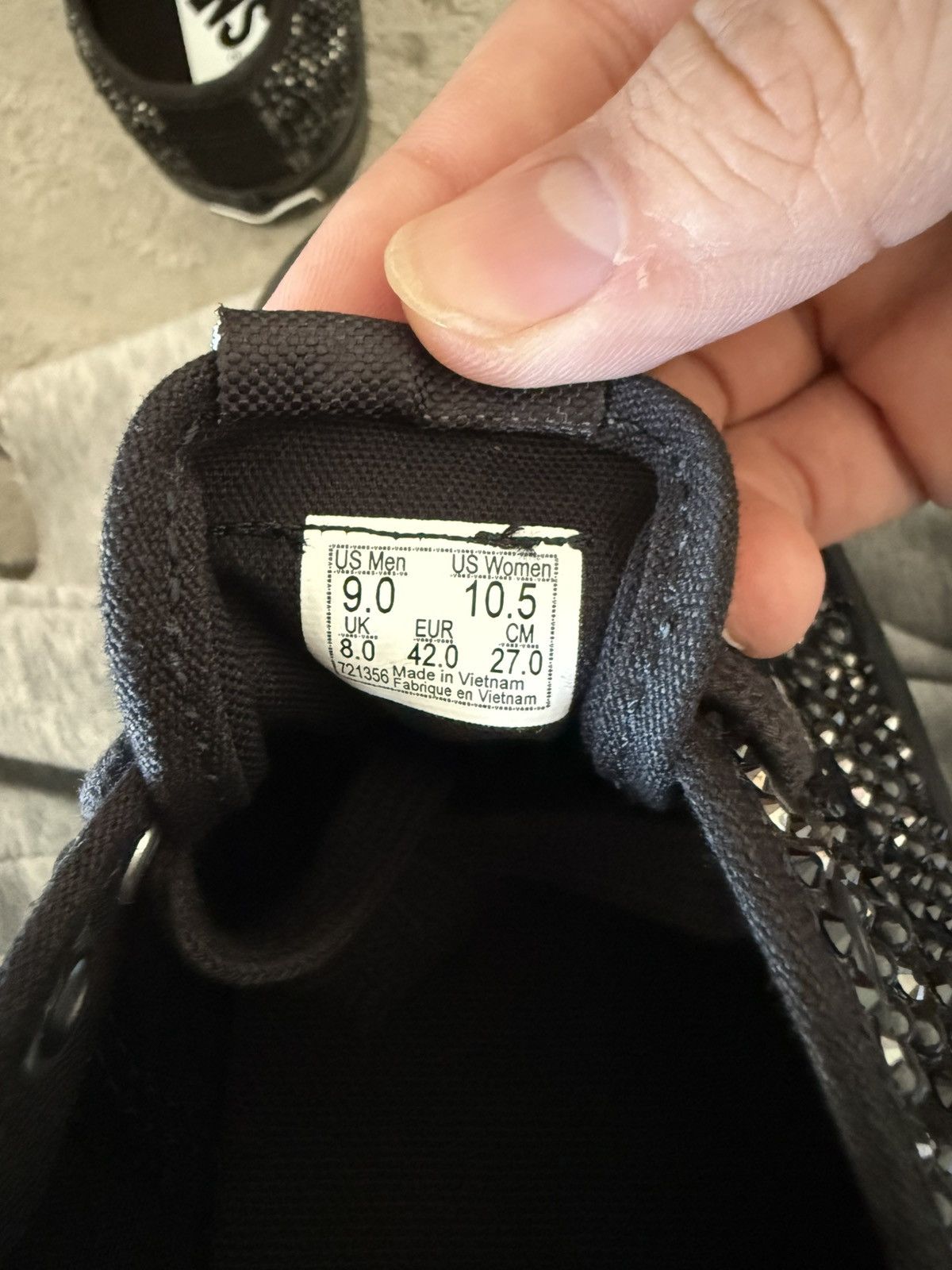 Vans Vans "AUTENTICHE" Black Sapphire by Mattias Gollin Size US 9 / EU 42 - 7 Thumbnail
