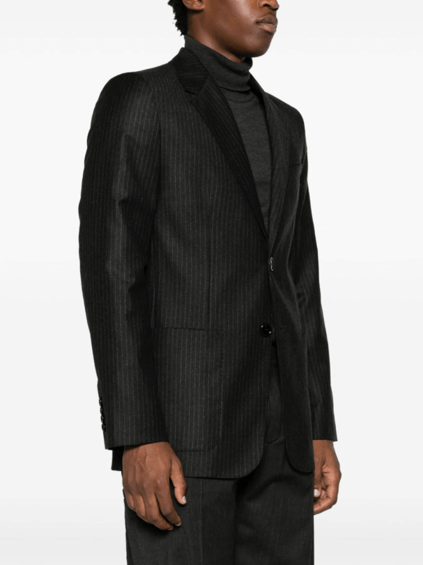 AMI BNWT AW23 AMI PINSTRIPE BLAZER JACKET 52 Size US L / EU 52-54 / 3 - 1 Thumbnail