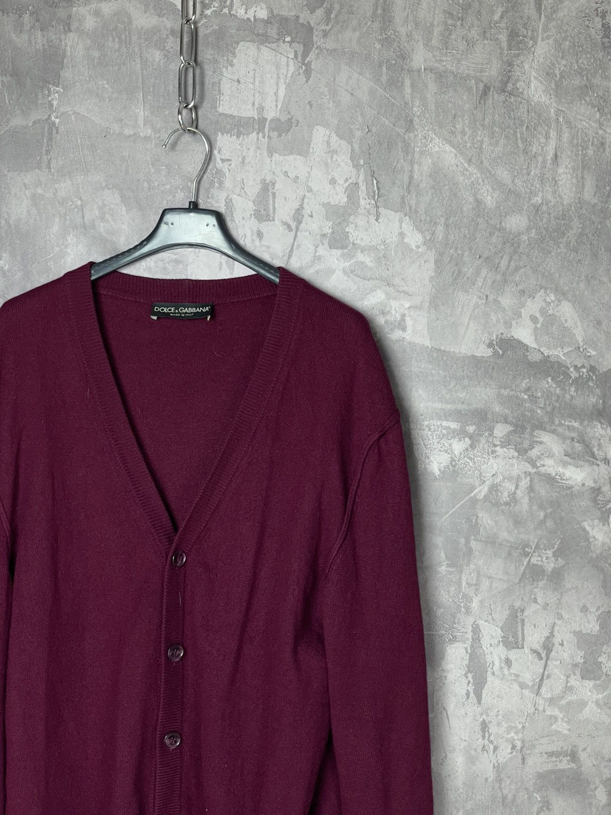 Dolce & Gabbana Dolce & Gabbana Wool Cardigan Knit Sweater Size US M / EU 48-50 / 2 - 4 Thumbnail