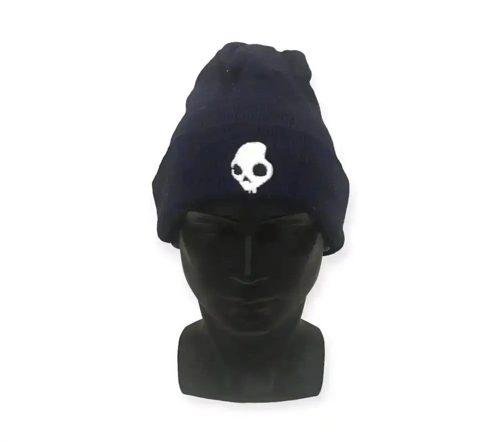 Vintage Skulls Seditionaries Small Logo Beanie Hat Size ONE SIZE - 1 Thumbnail