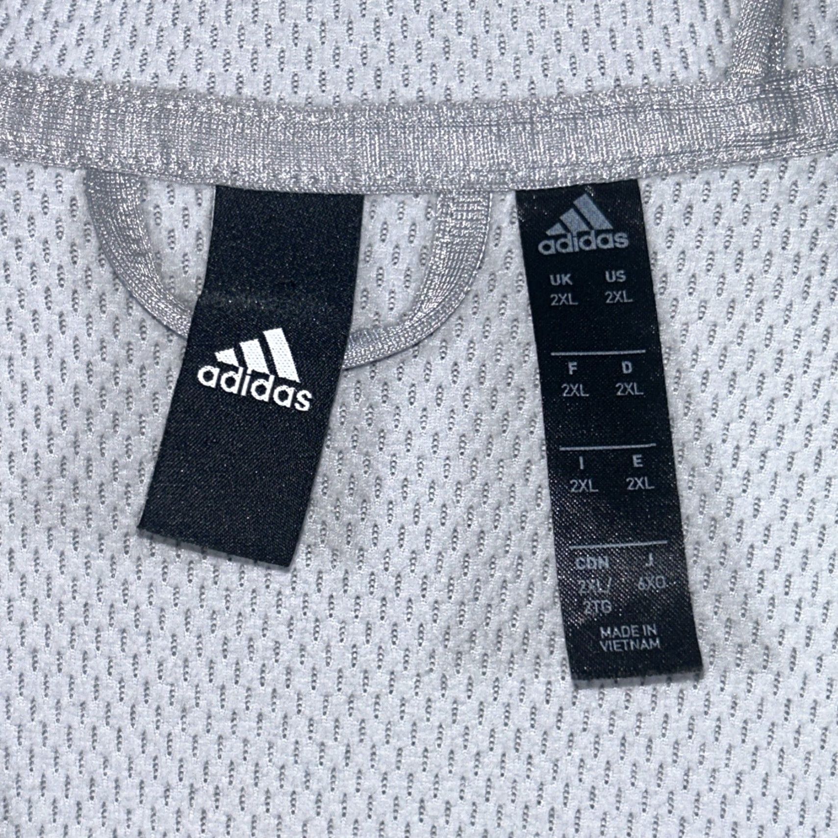 Adidas Adidas Hoodie Men 2XL Gray Full Zip Long Sleeve Hooded Sweatshirt Climawarm Size US XXL / EU 58 / 5 - 4 Thumbnail