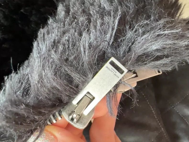 Saint Laurent Paris Saint Laurent Paris Black fur integrated jacket-2506 Size US M / EU 48-50 / 2 - 5 Thumbnail