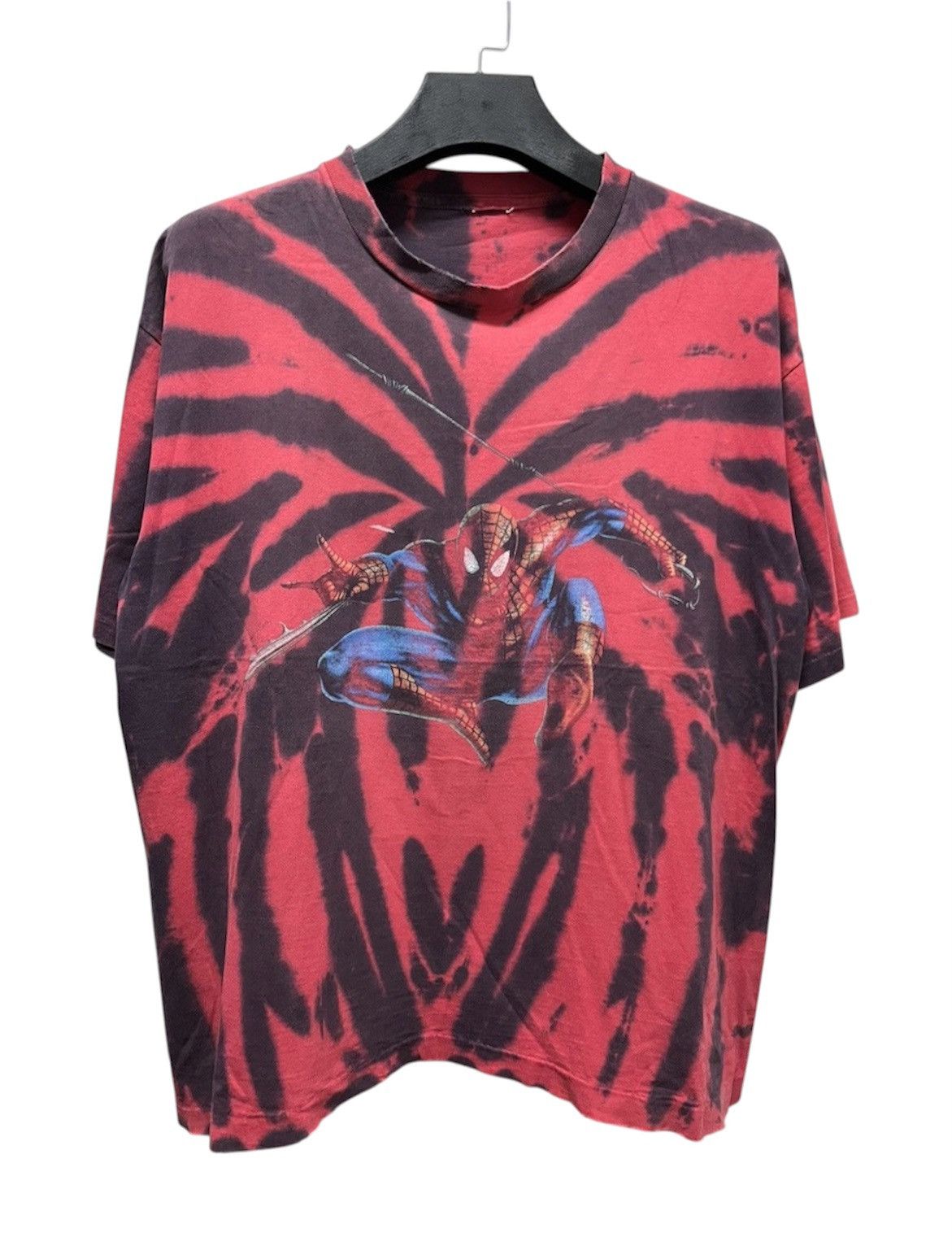 Marvel Comics Vintage 90s Marvel Spiderman Single Stitch T-Shirt Size US XL / EU 56 / 4 - 1 Thumbnail