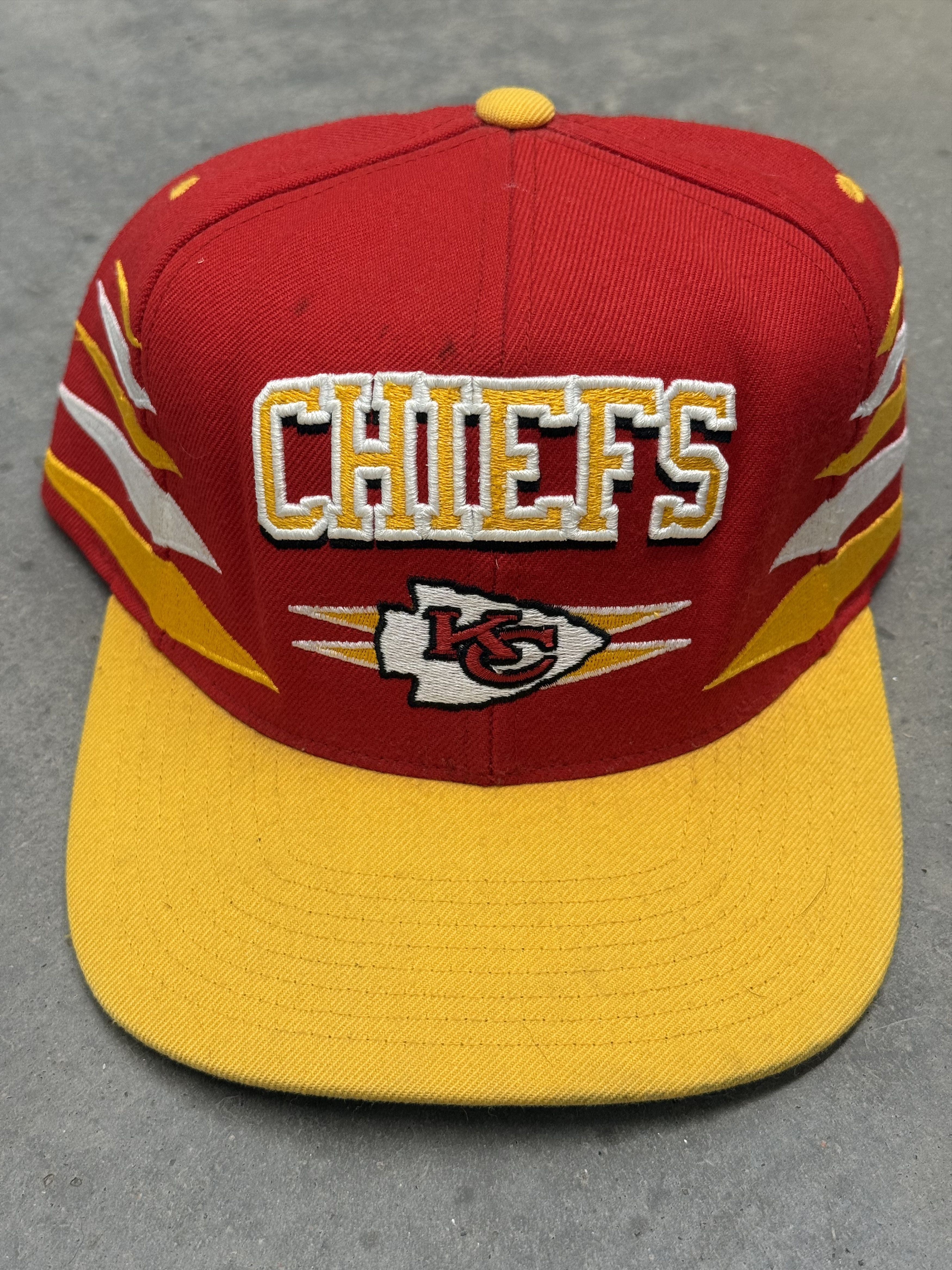 Mitchell & Ness Throwback Chiefs x Mitchell & Ness Snapback Hat NFL KC Size ONE SIZE - 1 Thumbnail