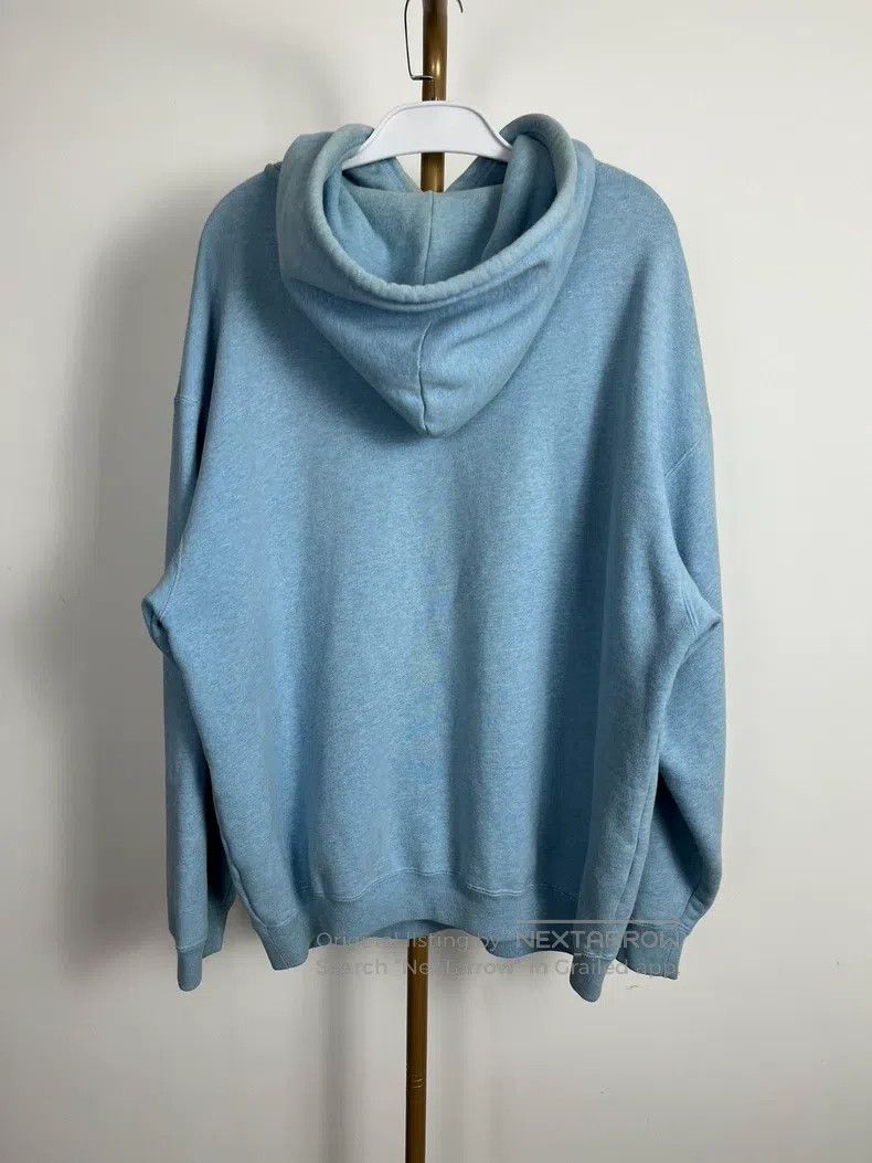 Balenciaga Balenciaga Haze Blue Hooded Sweatshirt Size US L / EU 52-54 / 3 - 2 Thumbnail