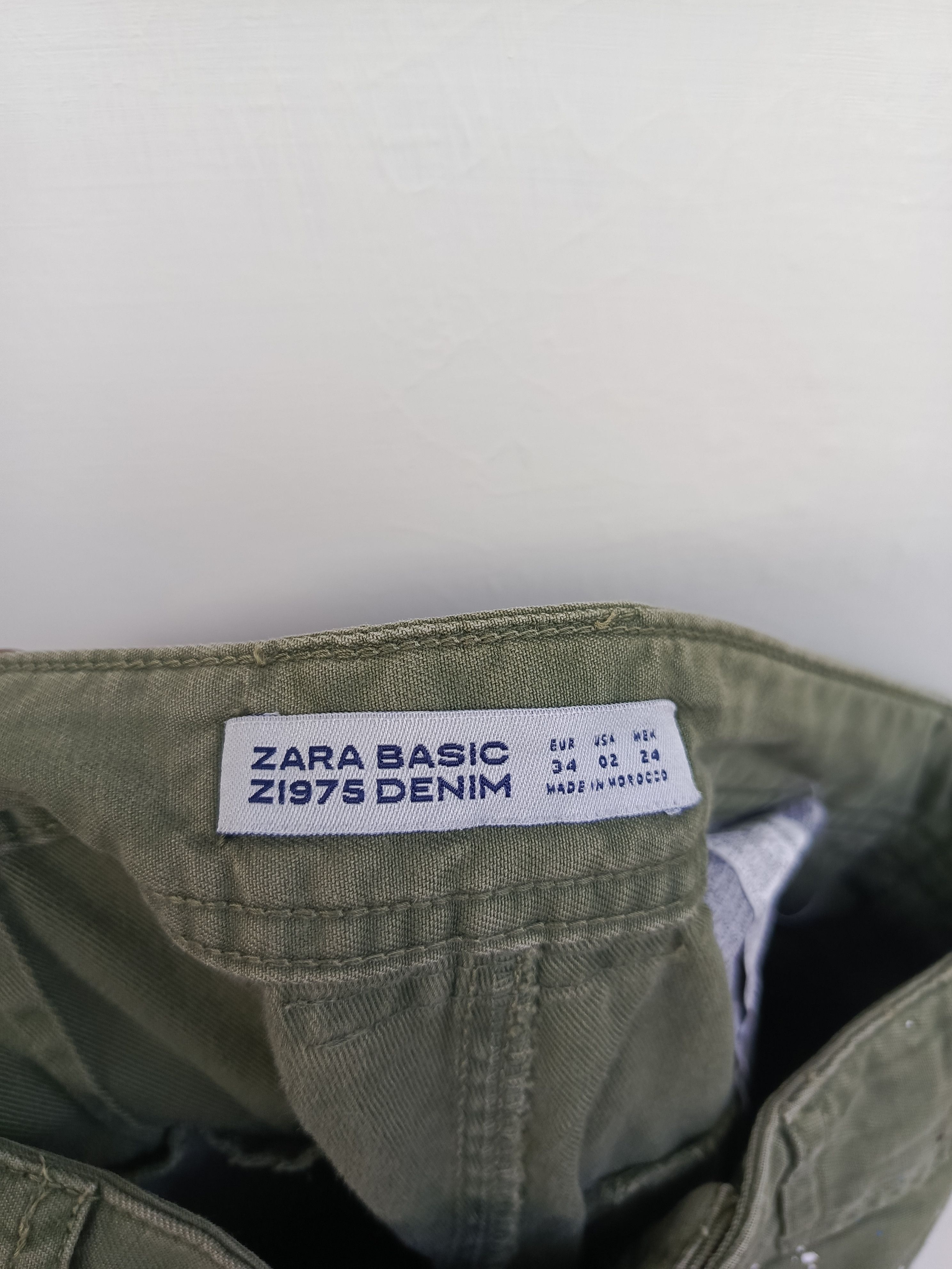 Zara Zara basic paint splatter pants Size 24" / US 00 / IT 34 - 7 Thumbnail