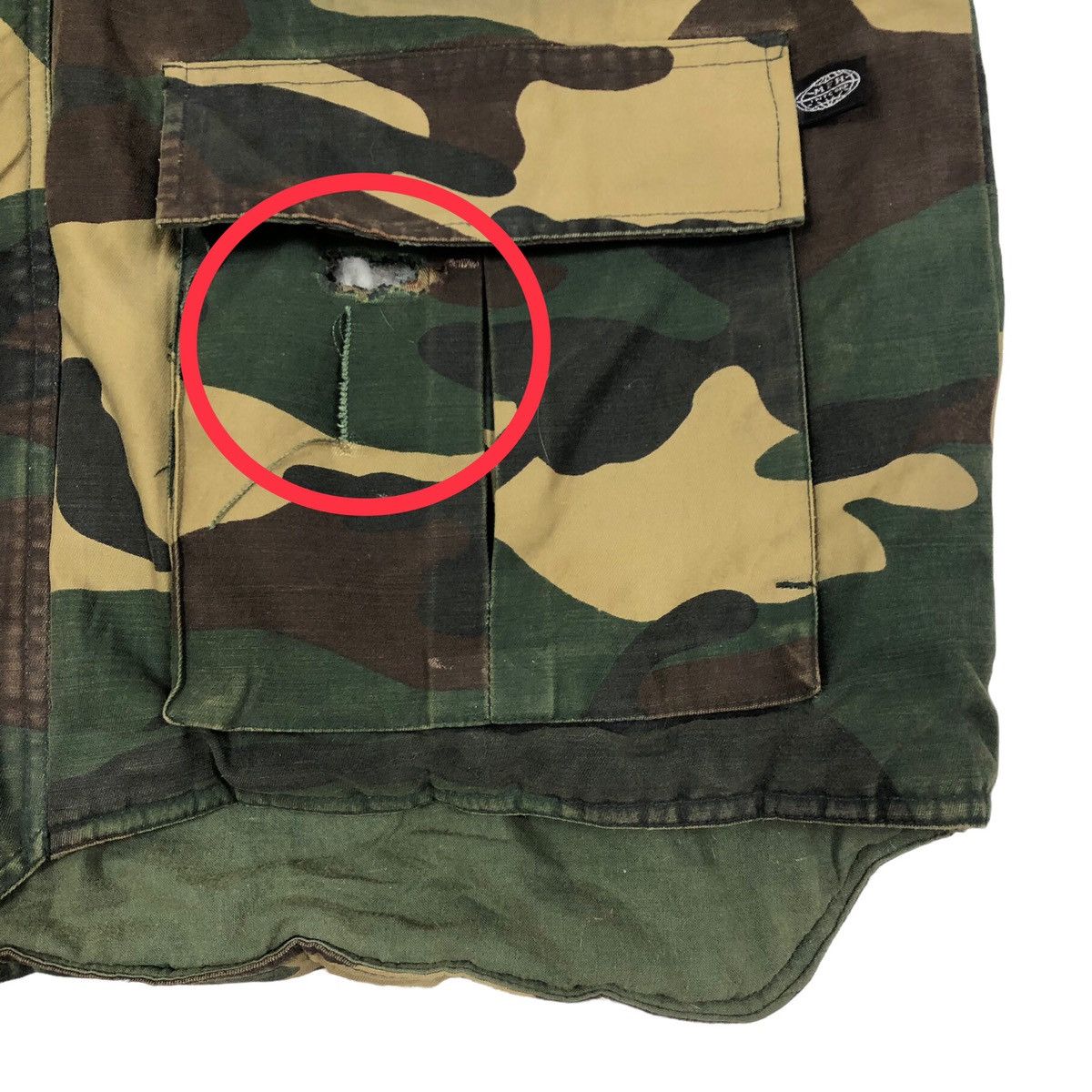 Vintage Vintage US Army Tactical Vest Camouflage Cargo Vest Size US L / EU 52-54 / 3 - 4 Thumbnail