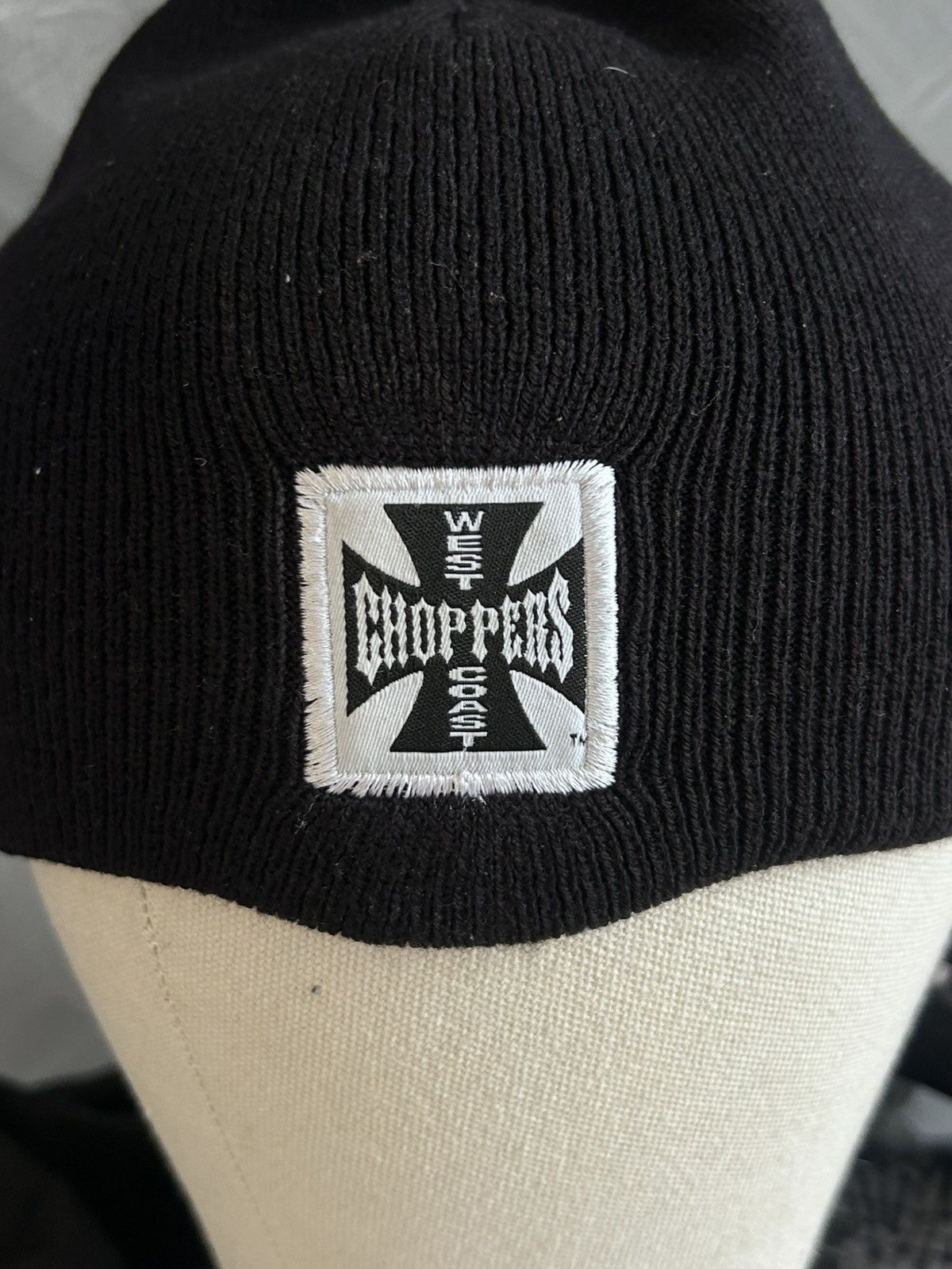 West Coast Choppers West Coast Chopper Embroidery Beanie Size ONE SIZE - 2 Thumbnail
