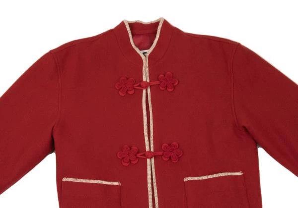 Issey Miyake issey miyake Red button-down coat Size M / US 6-8 / IT 42-44 - 2 Thumbnail