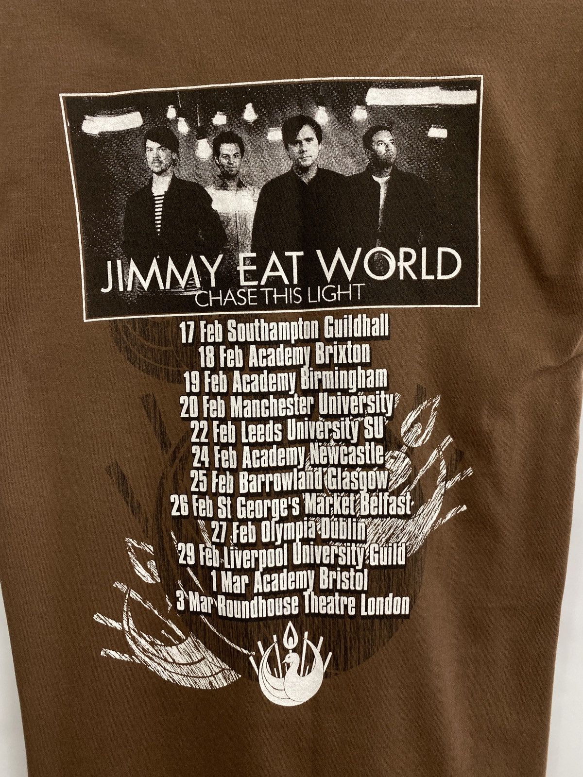 Band Tees 🇺🇸 Vintage Y2K Jimmy Eat World Tour Rock Band Tee Rare Retro Size US S / EU 44-46 / 1 - 8 Thumbnail