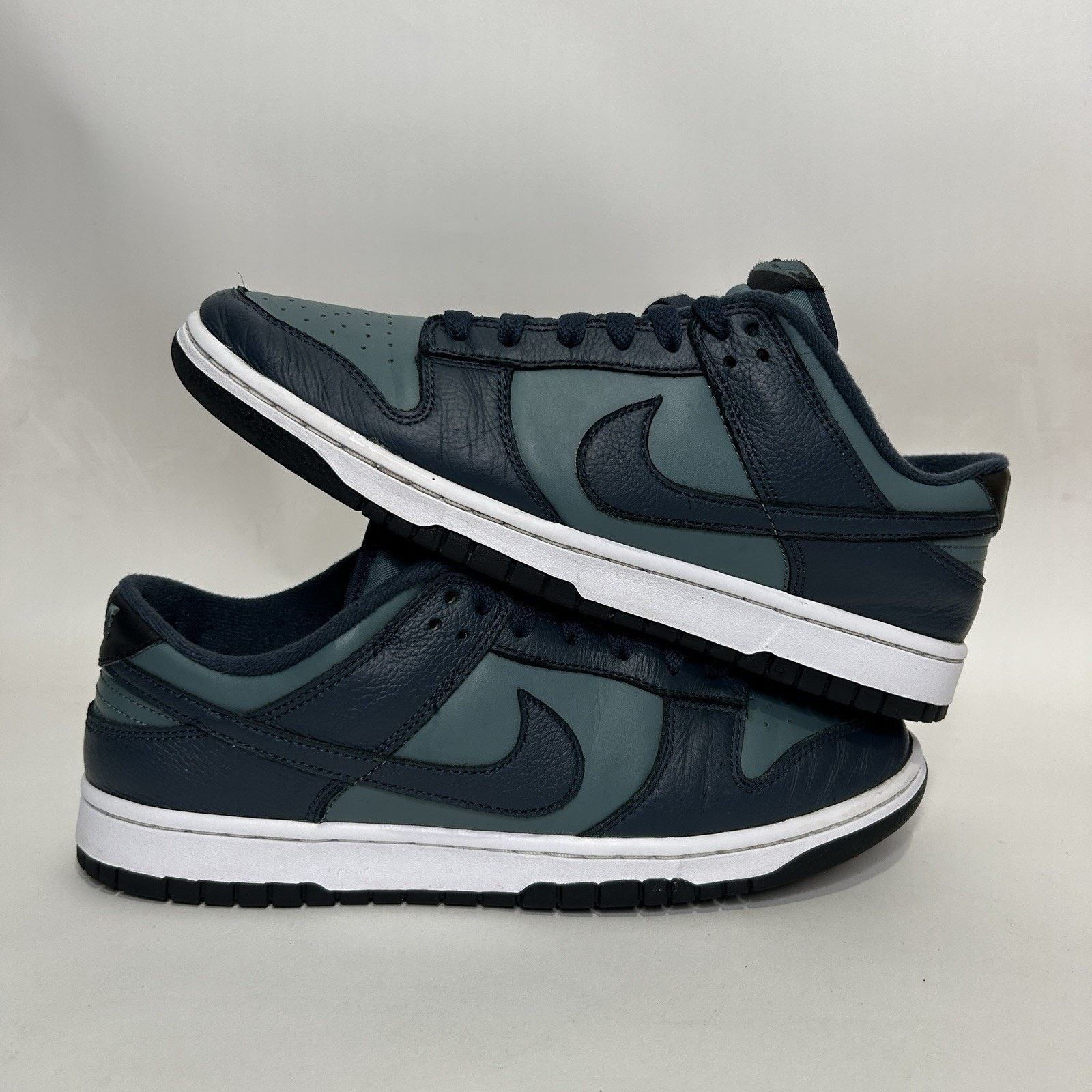 Nike Nike Dunk Low Retro PRM “Mineral Slate Armory Navy” Size US 10.5 / EU 43-44 - 1 Thumbnail