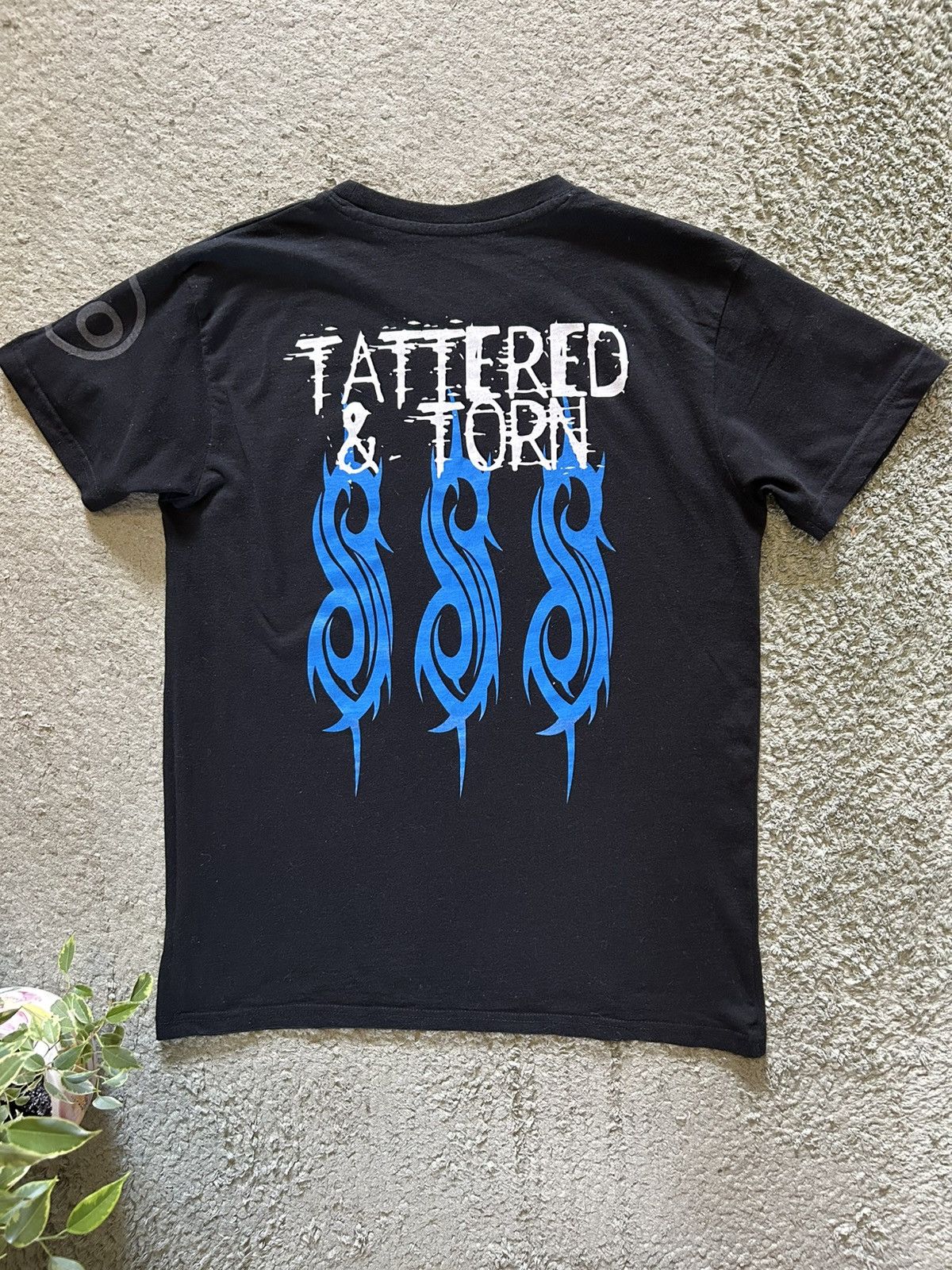 Band Tees × Slipknot × Vintage Slipknot „Tattered & Torn” 2023 Nu Heavy Metal Band T-Shirt Size US M / EU 48-50 / 2 - 2 Thumbnail