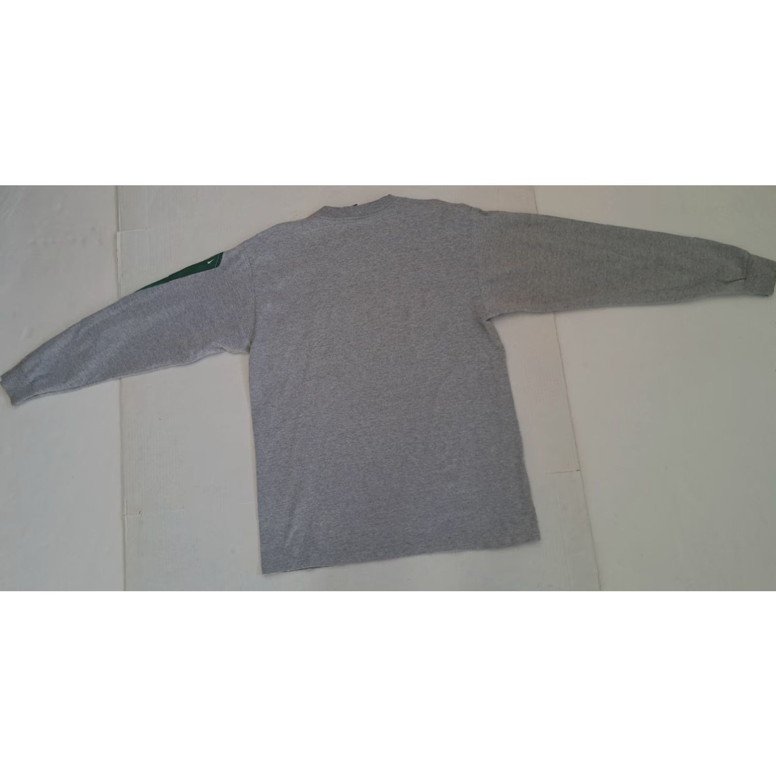 Nike **90s Michigan State U. Printed Nike Gray Crew Neck T-Shirt Med** User: VINTAGE Michigan State U. Printed Nike Gray Crew Neck T-Shirt Med 90s **M** Size US M / EU 48-50 / 2 - 5 Thumbnail