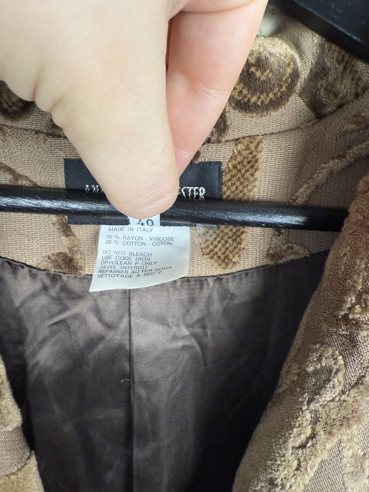 Ann Demeulemeester × Designer Very rare oversize ann Demeulemeester trench coat Size M / US 6-8 / IT 42-44 - 8 Thumbnail
